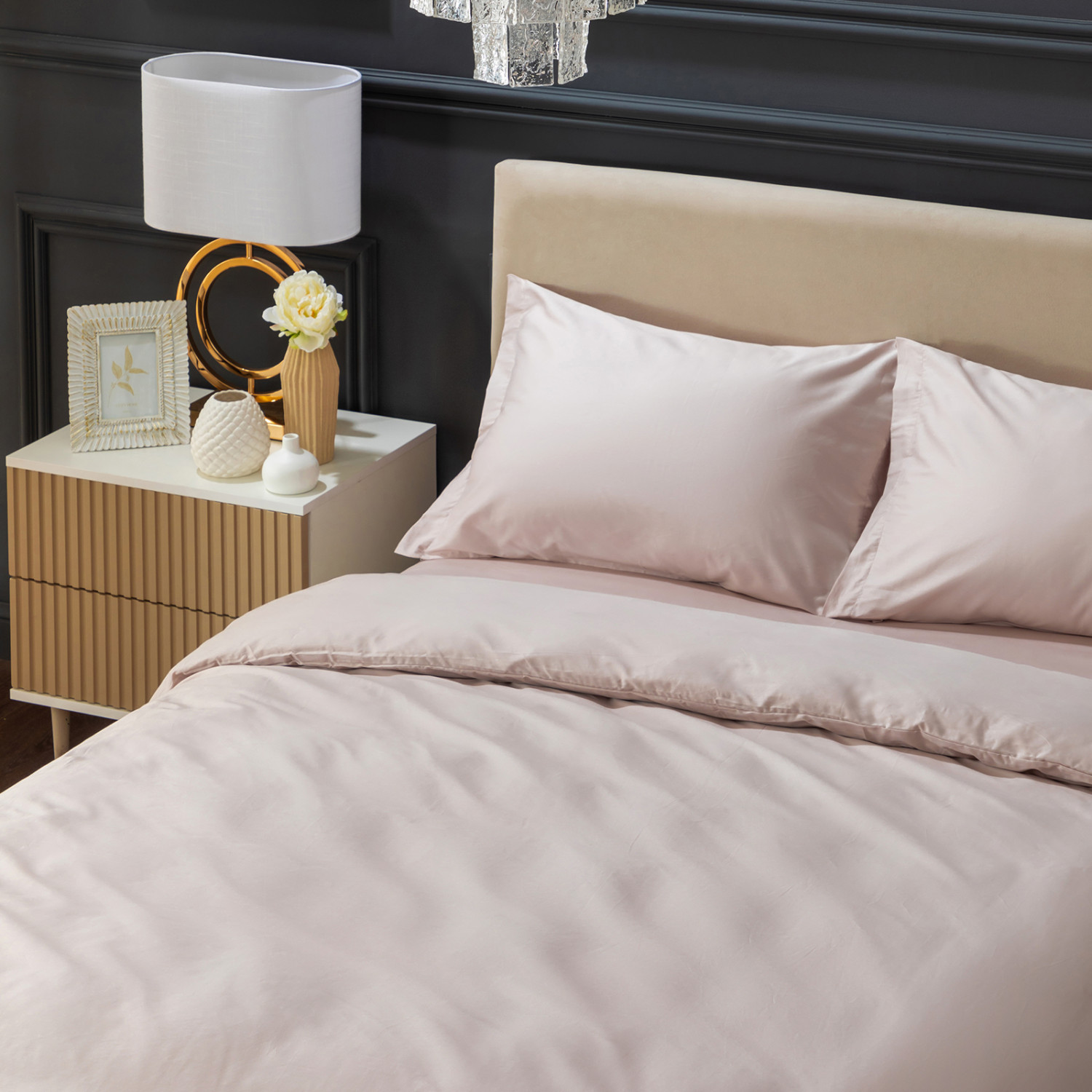 Постельное белье Кристальный беж/Crystal beige I - фото № 5