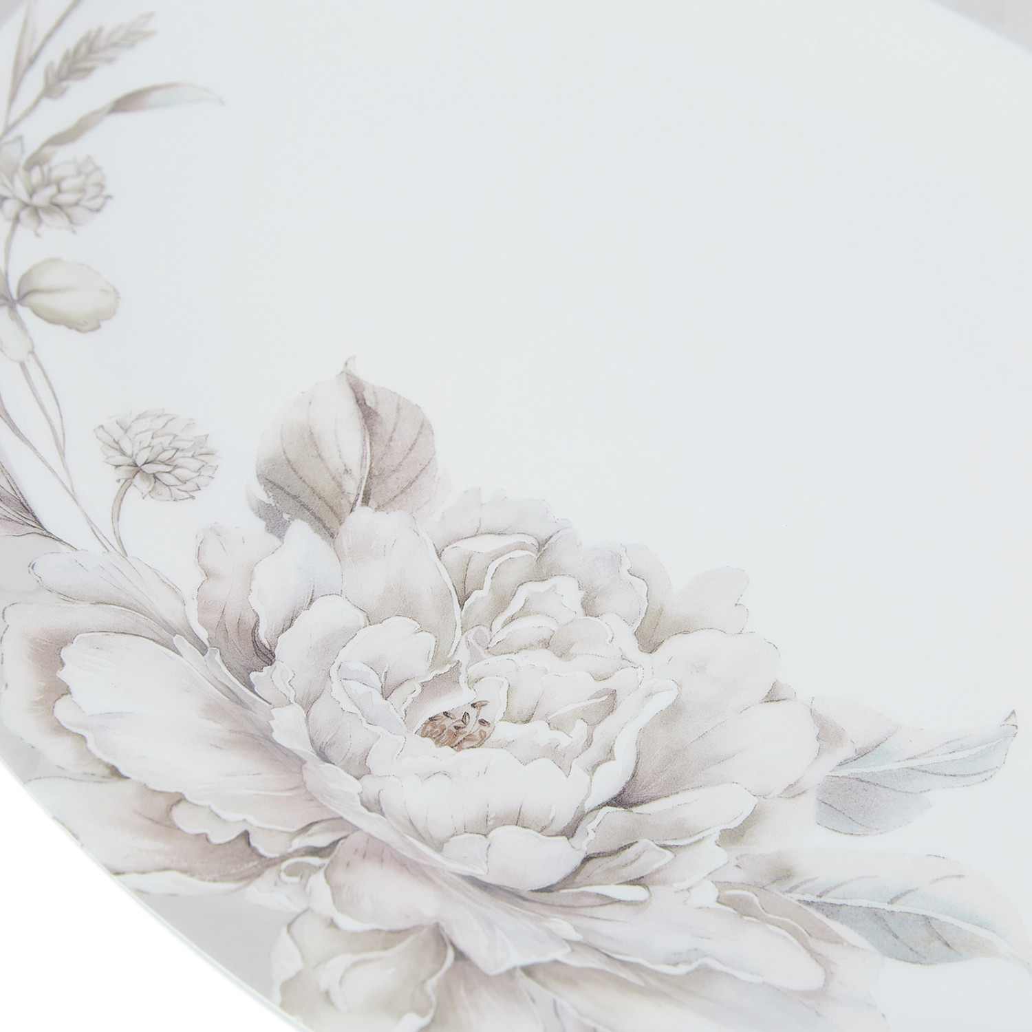Блюдо White flower - фото № 3