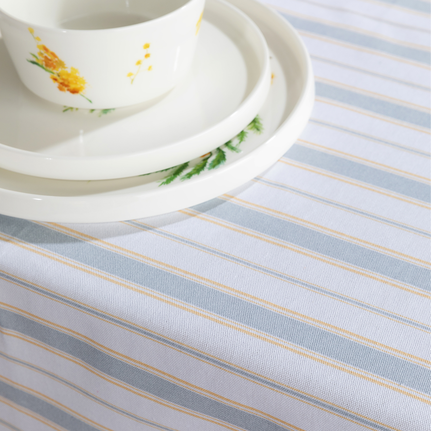 Скатерть Mimosa, серая - фото № 3