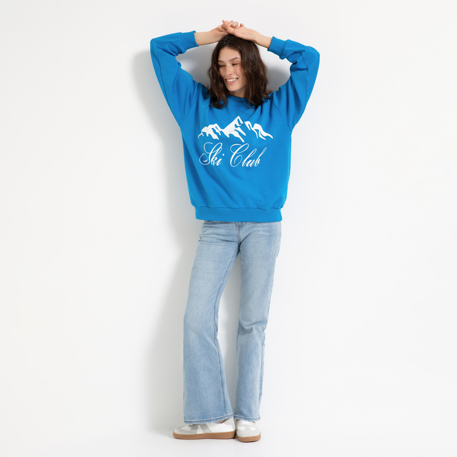 Свитшот Ski Club I - фото № 6