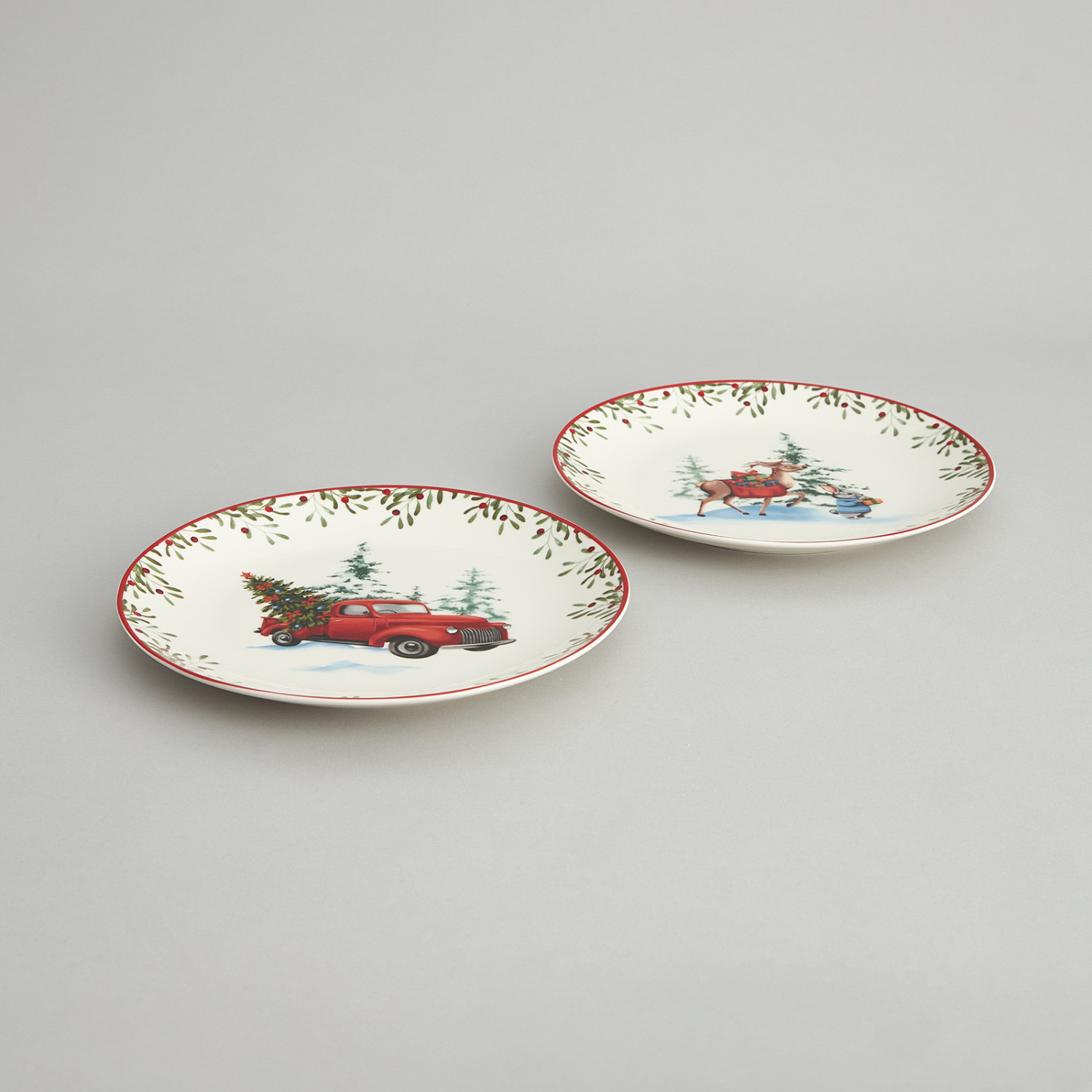 Набор тарелок Рождество/Noel II - фото № 6
