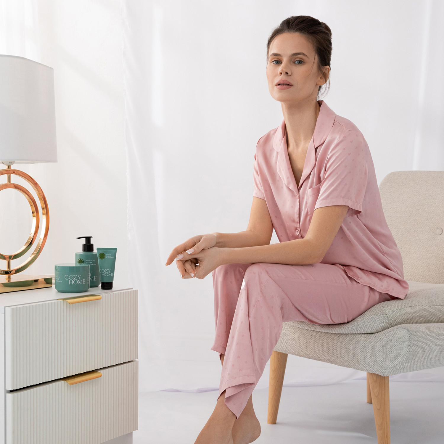 Комплект Oleve, сакура - фото № 11