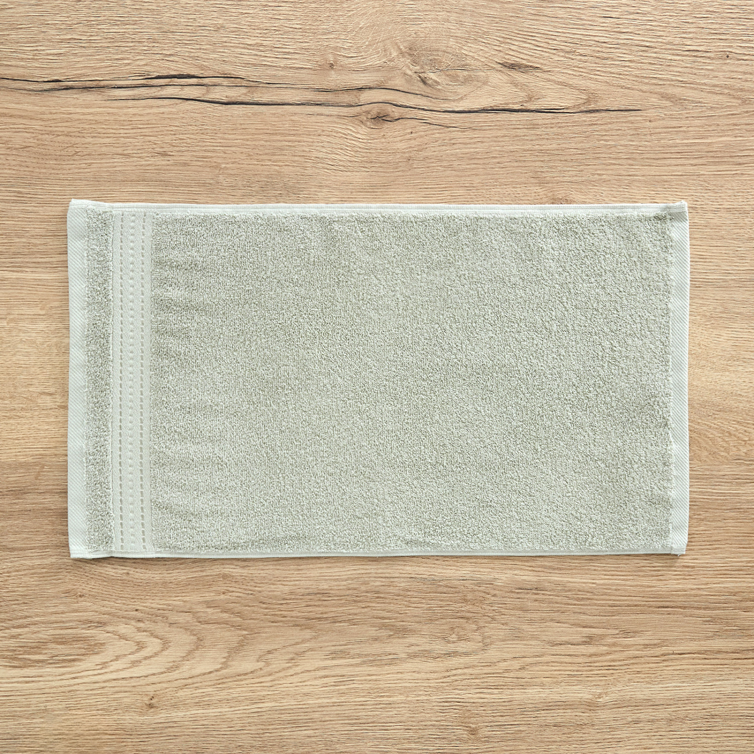 Полотенце махровое Basena, зеленый чай - фото № 2