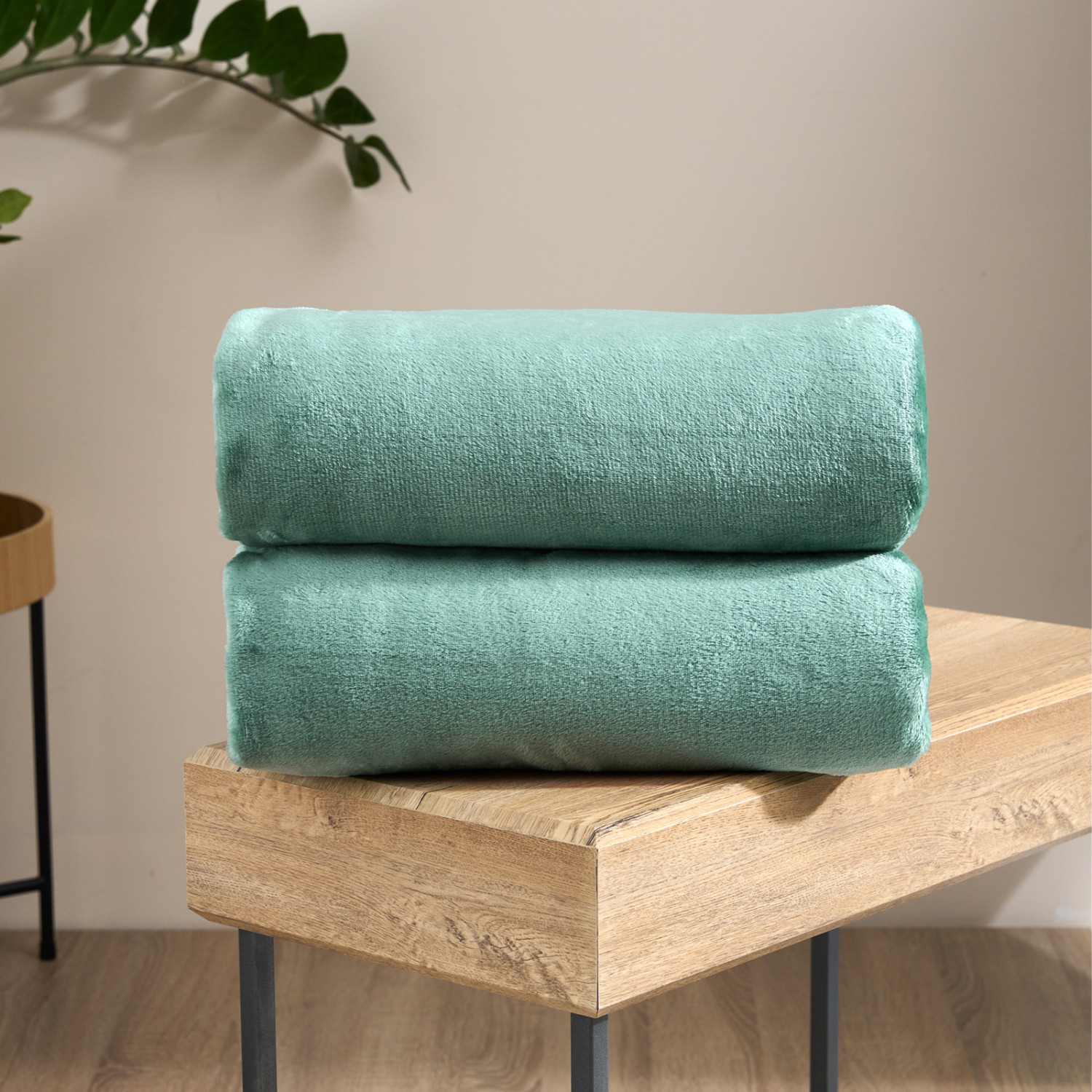 Плед Giardino, зеленый - фото № 6