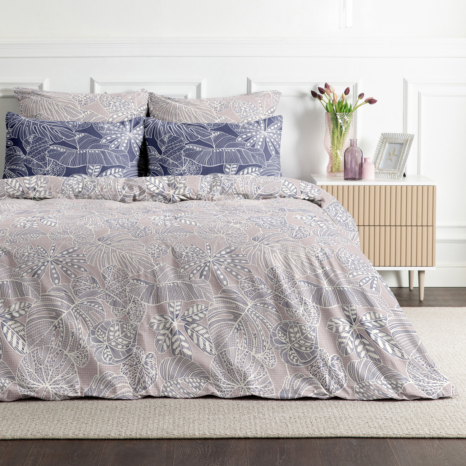 Постельное белье Pianta, бежевое