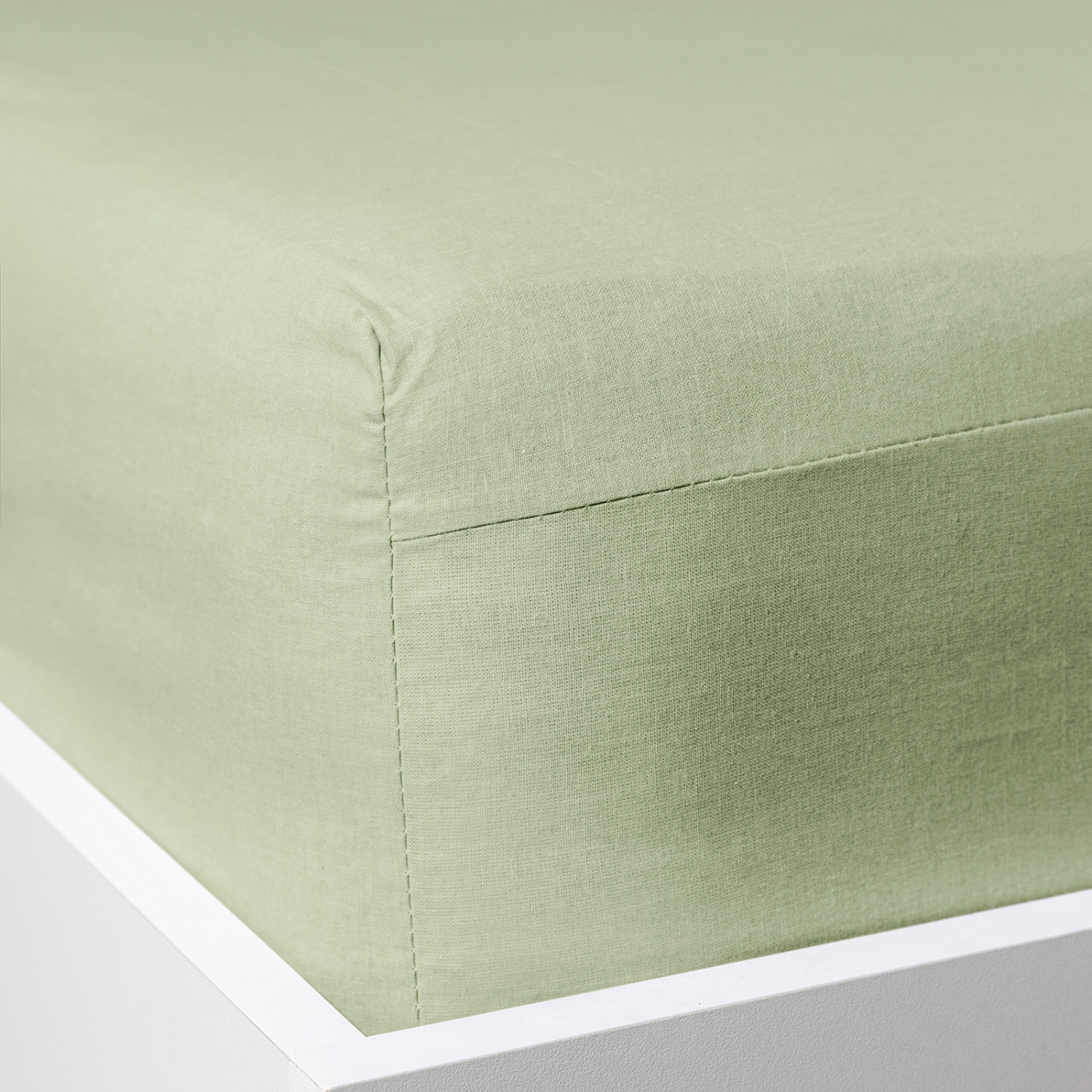 Простыня на резинке Зеленый/Verde