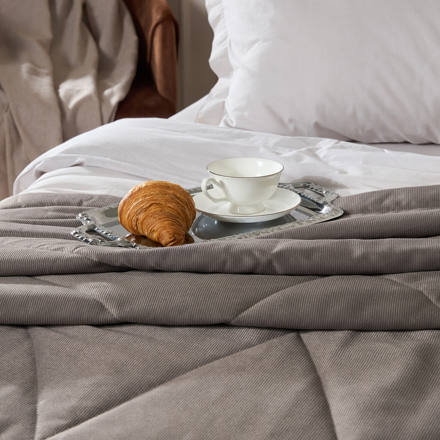 Покрывало Villoresi, мокко - фото № 6