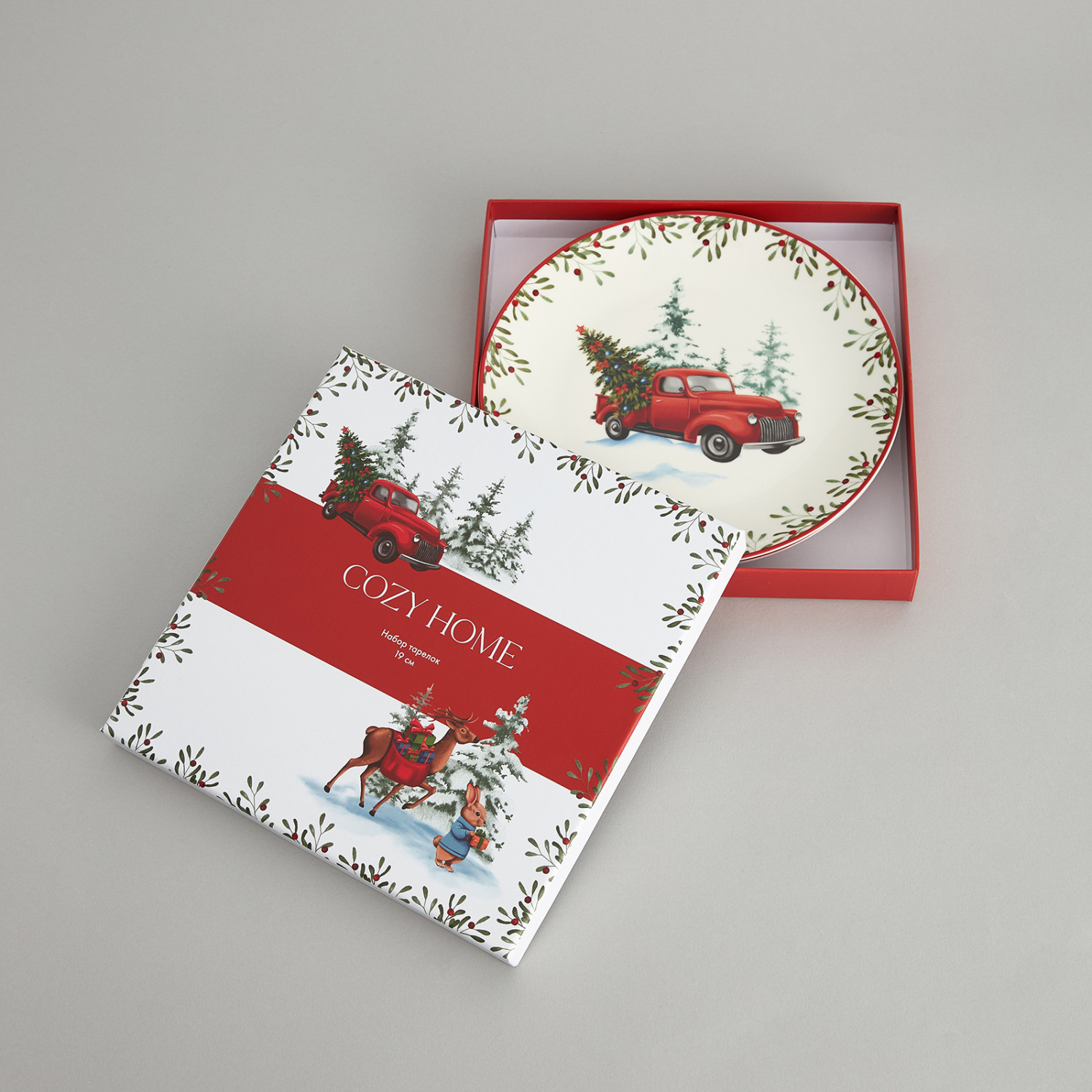 Набор тарелок Рождество/Noel II - фото № 8