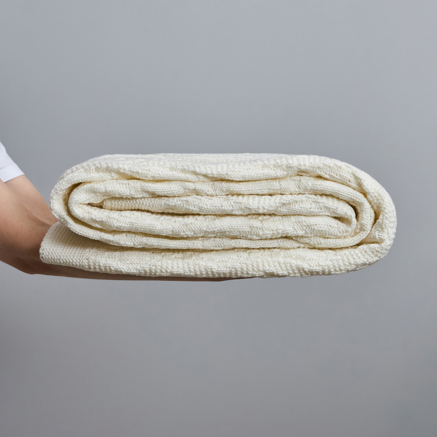 Плед Osimo, экрю - фото № 3