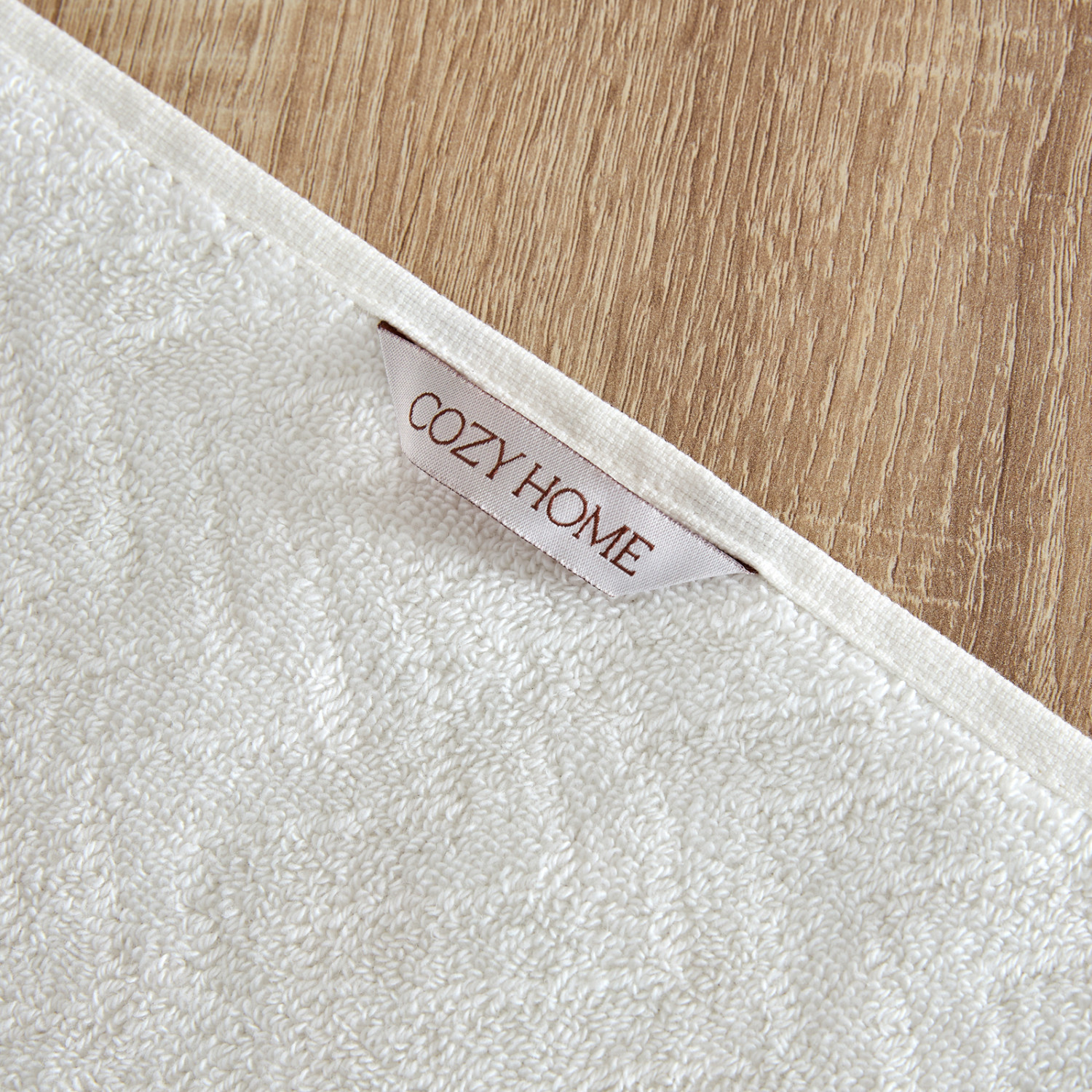 Полотенце махровое Zigzag, экрю - фото № 5