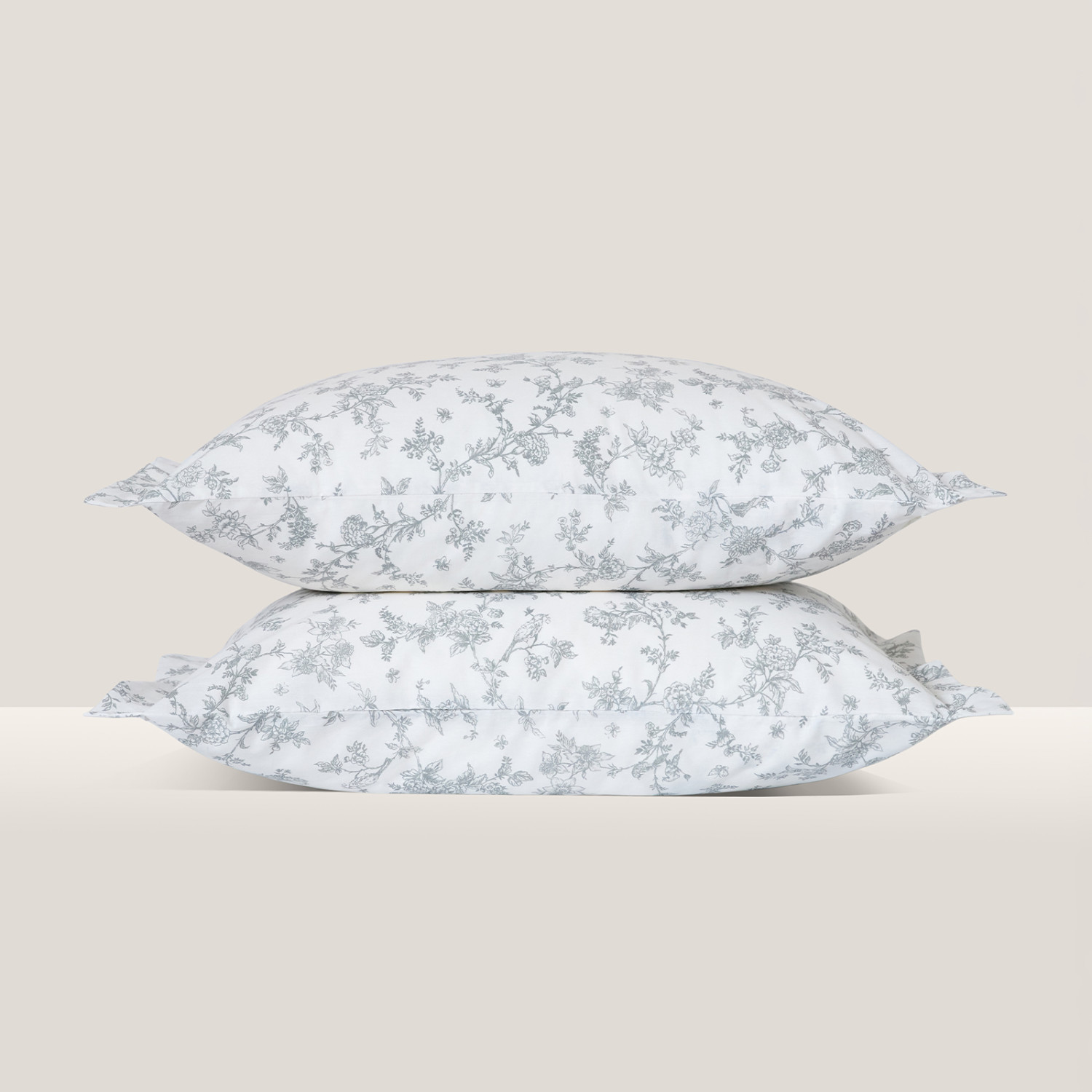 Комплект наволочек Цветочный/Floreale с ушками - фото № 3