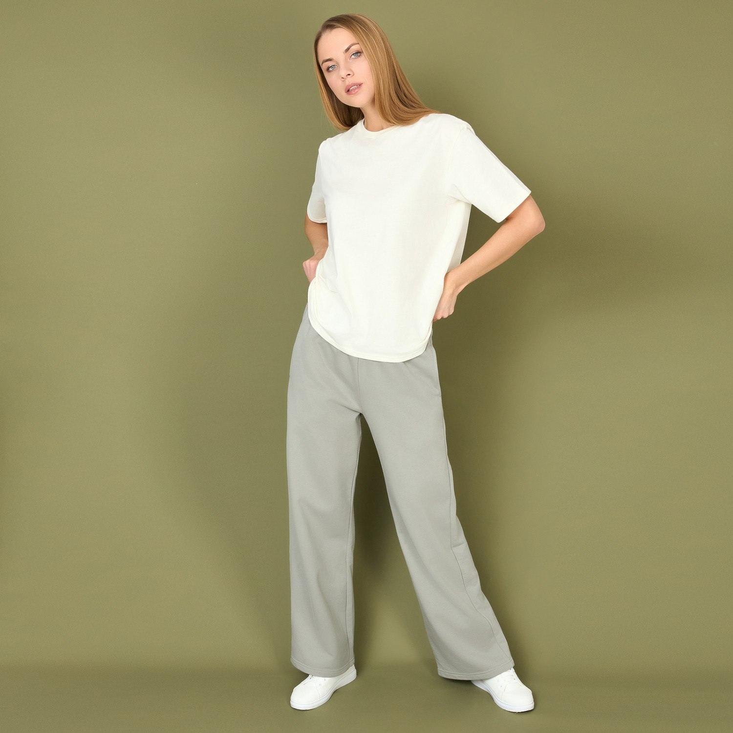 Брюки Massimo, серые - фото № 6