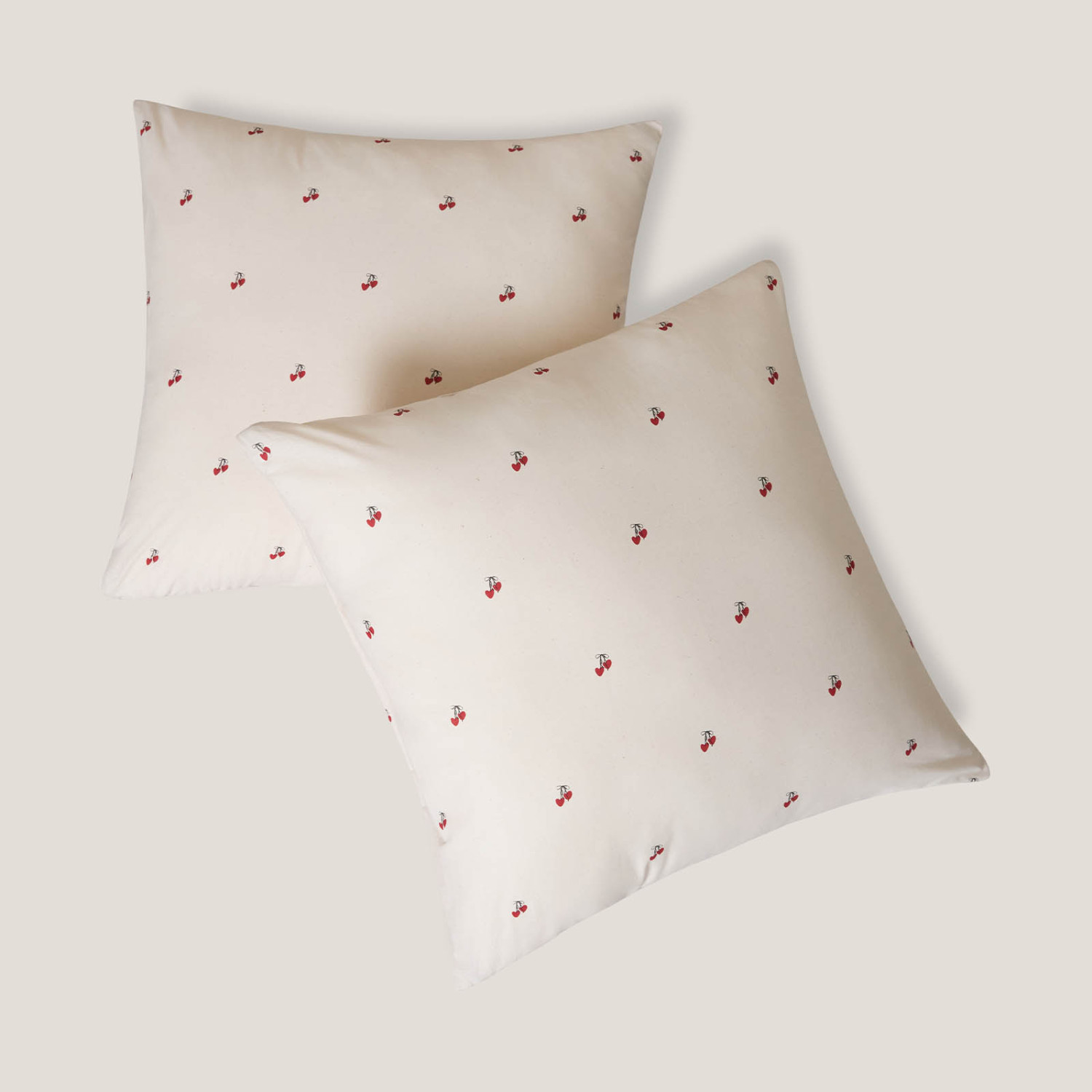 Комплект наволочек Вишневое сердце/Cherry heart - фото № 10