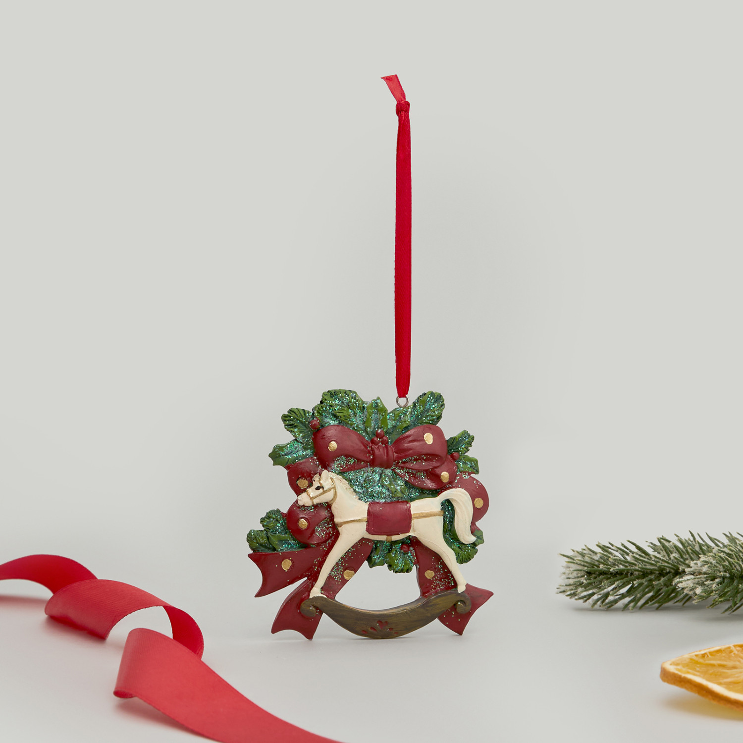 Елочная игрушка Бантик/Fiocchetto - фото № 2