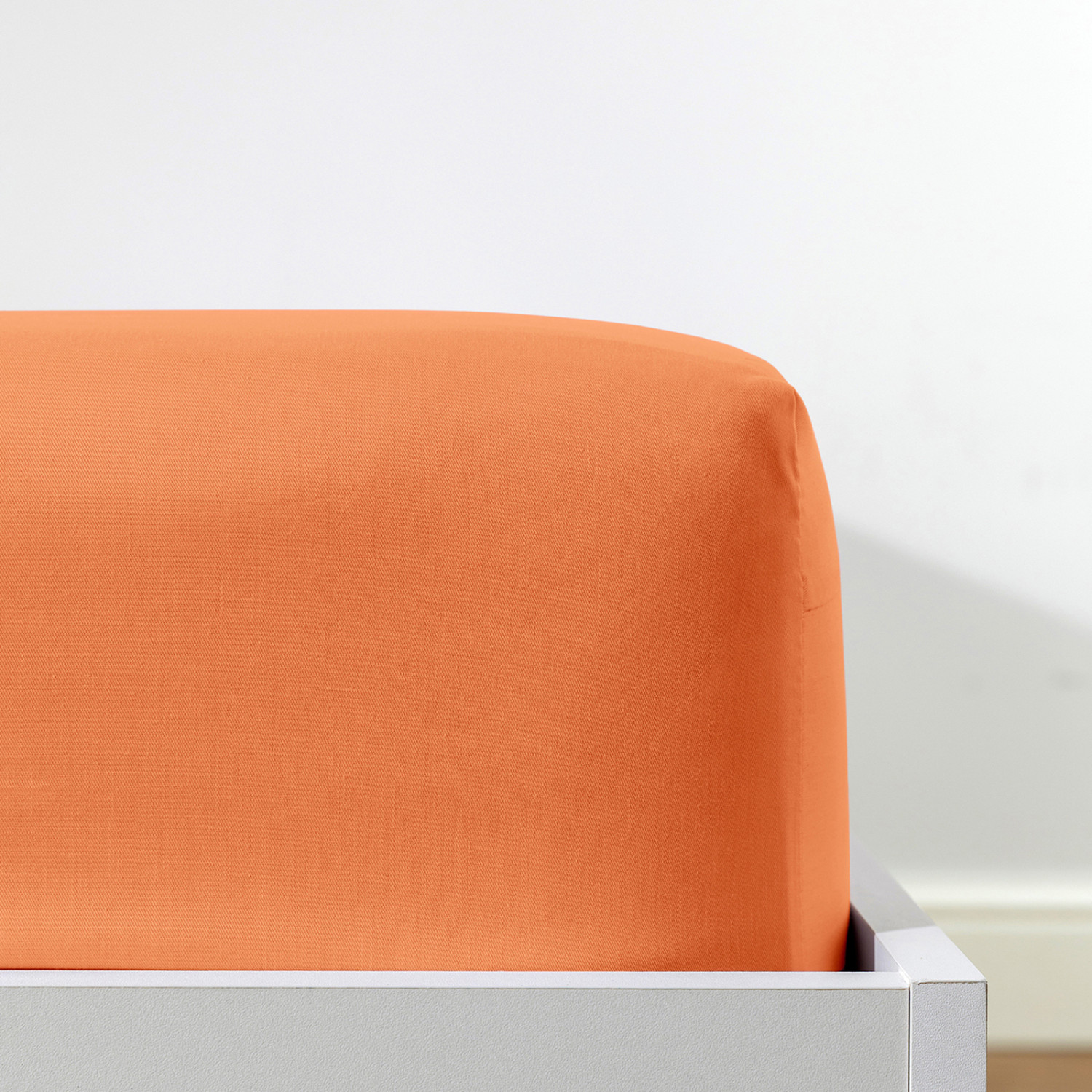 Простыня на резинке Vivid orange - фото № 2