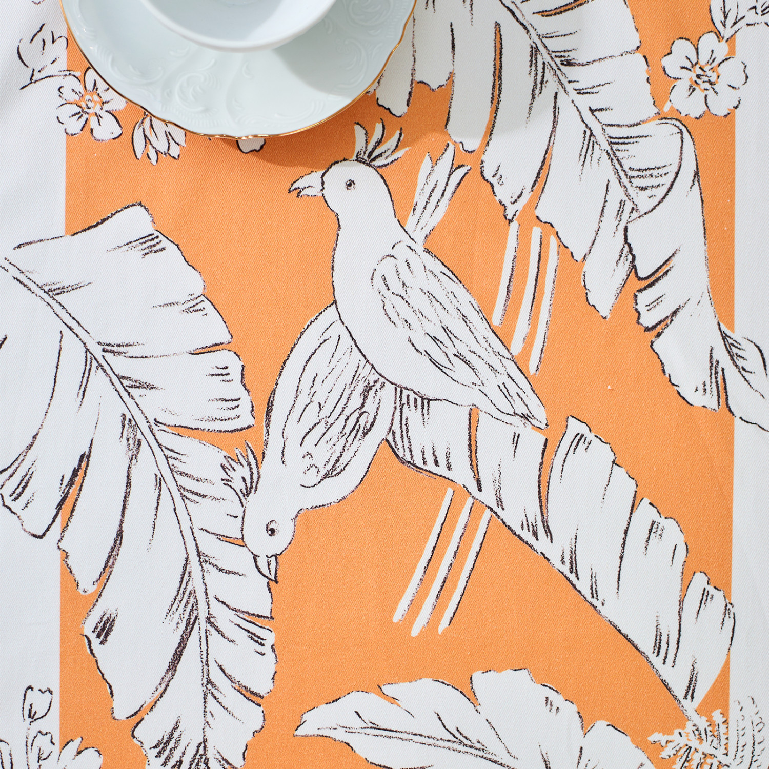 Скатерть-дорожка Птица/Uccello - фото № 3