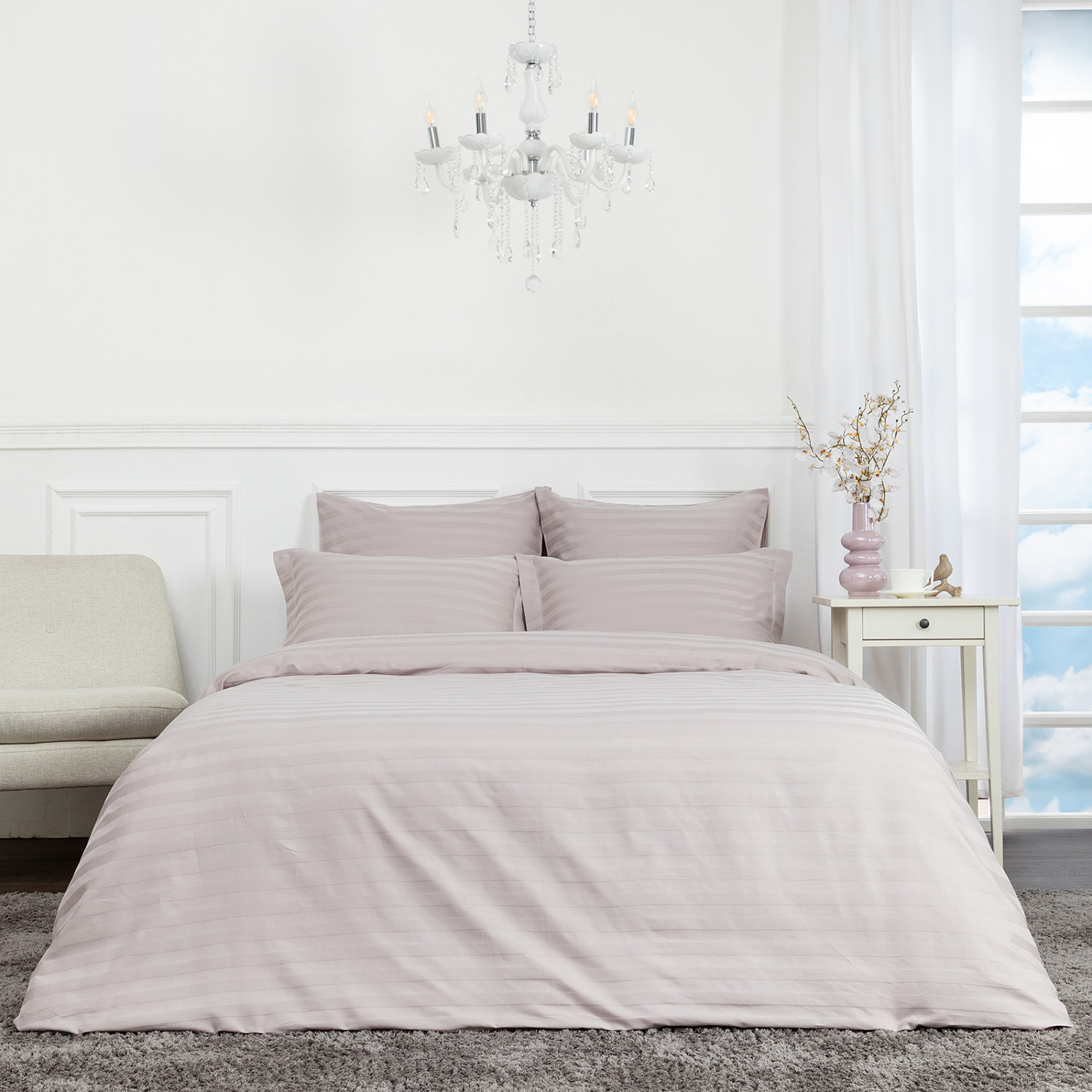 Постельное белье Ethereal rose - фото № 4