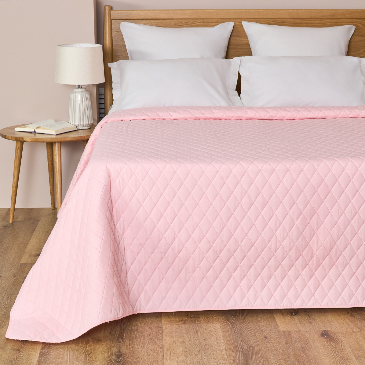 Покрывало Intreccio, розовое - фото № 2