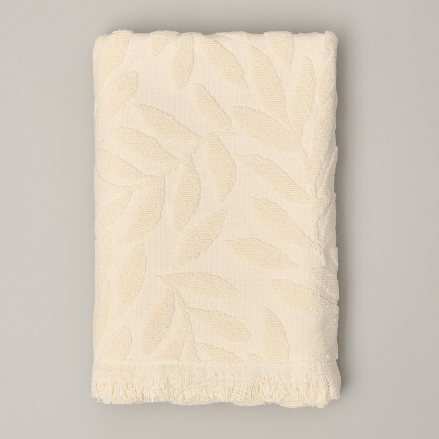 Полотенце махровое Цветение/Fioritura, молоко