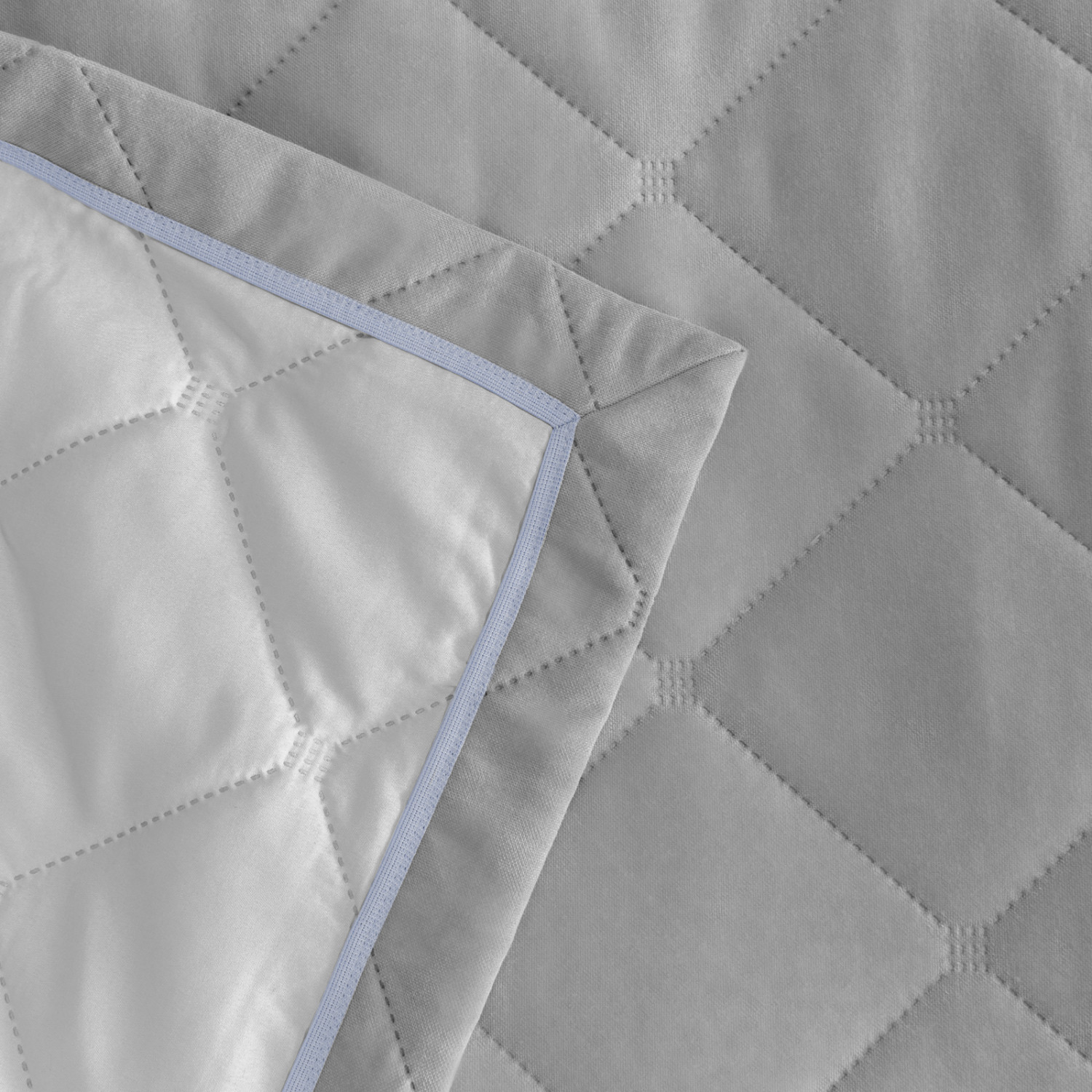 Покрывало Losanga, серое - фото № 13