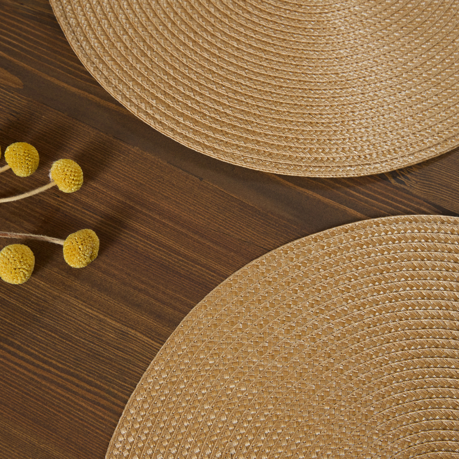 Набор плейсматов Lucera, золото - фото № 2