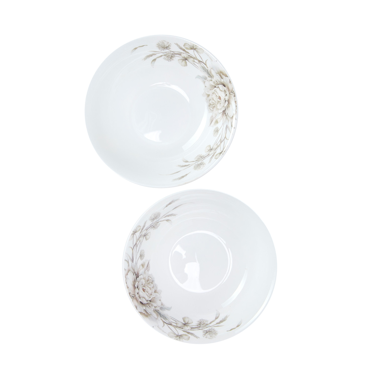 Набор салатников White flower - фото № 3