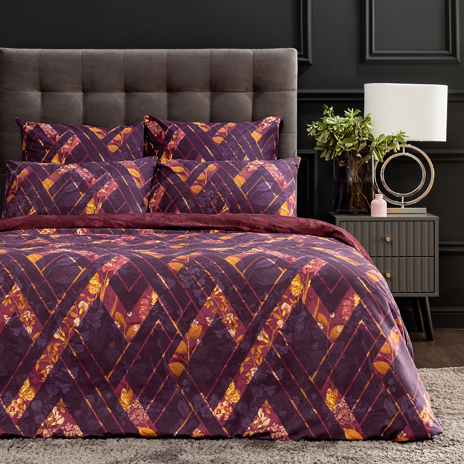 Постельное белье Мелинда/Melinda, фиолет