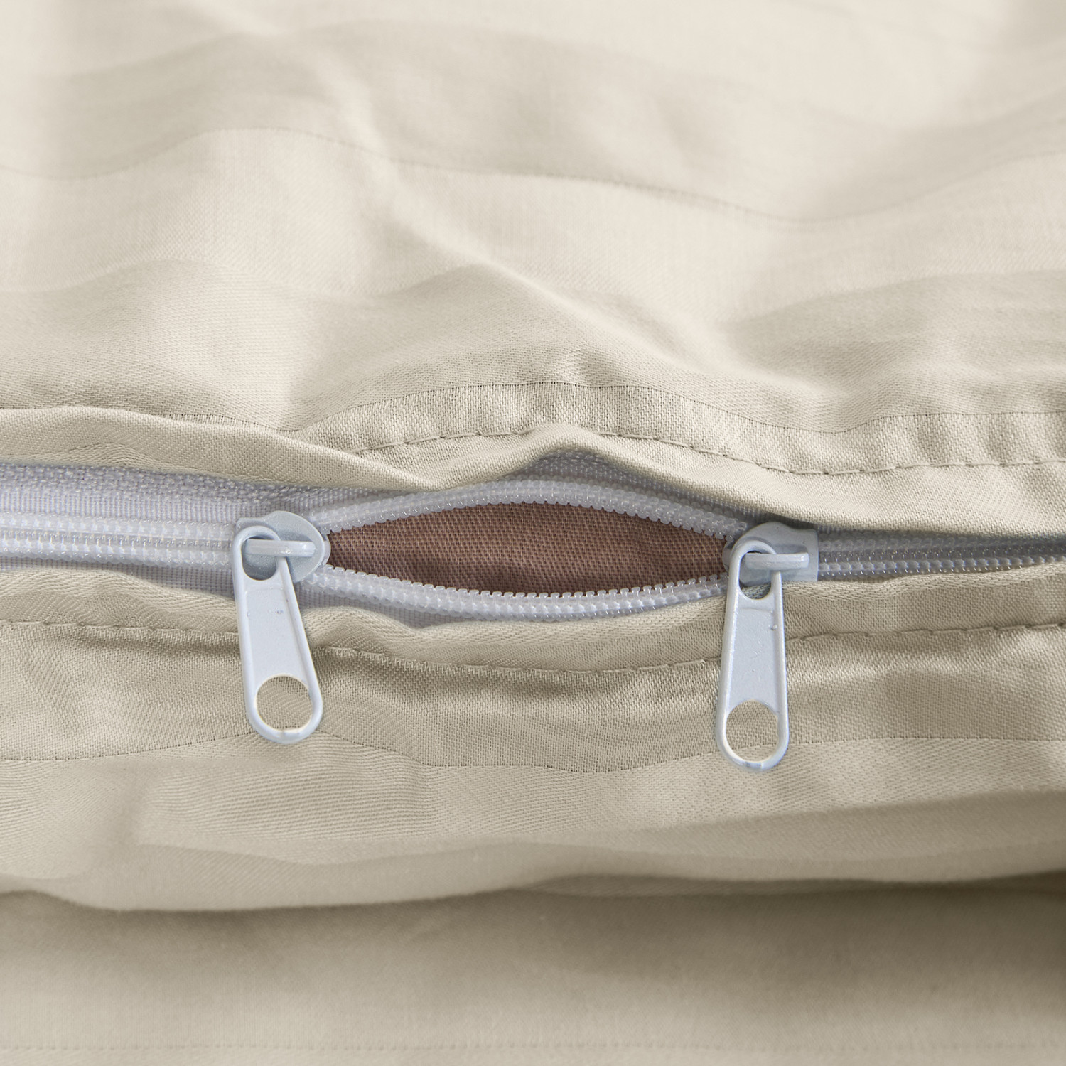 Пододеяльник Ecru, страйп-сатин 200-1 - фото № 3