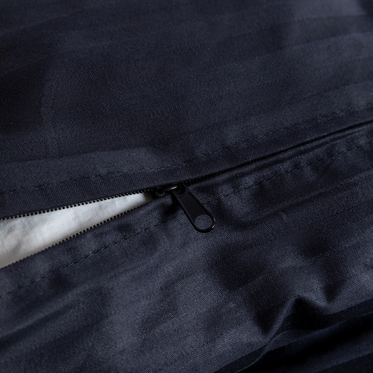 Постельное белье Black страйп-сатин II - фото № 9