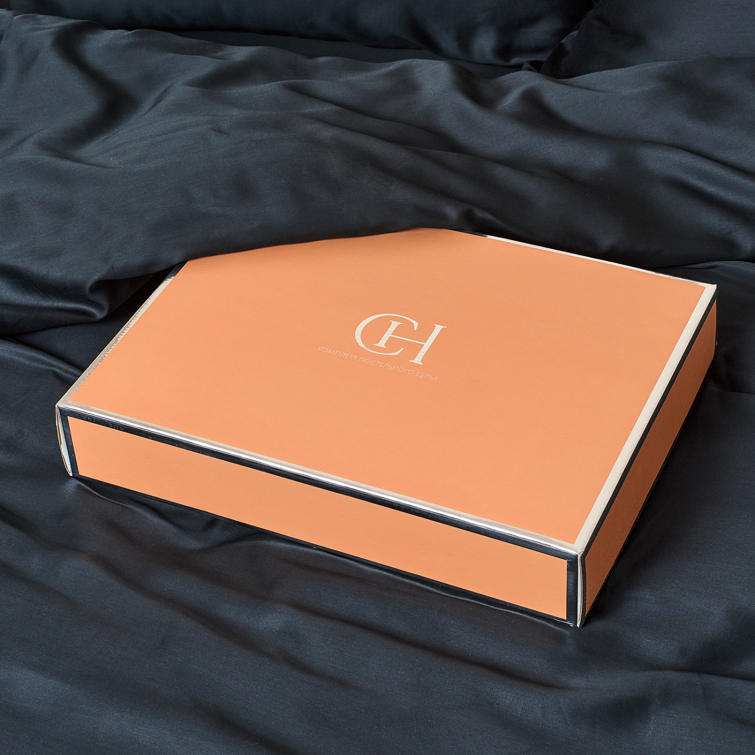 Постельное белье Black, тенсель 41034 - фото № 10