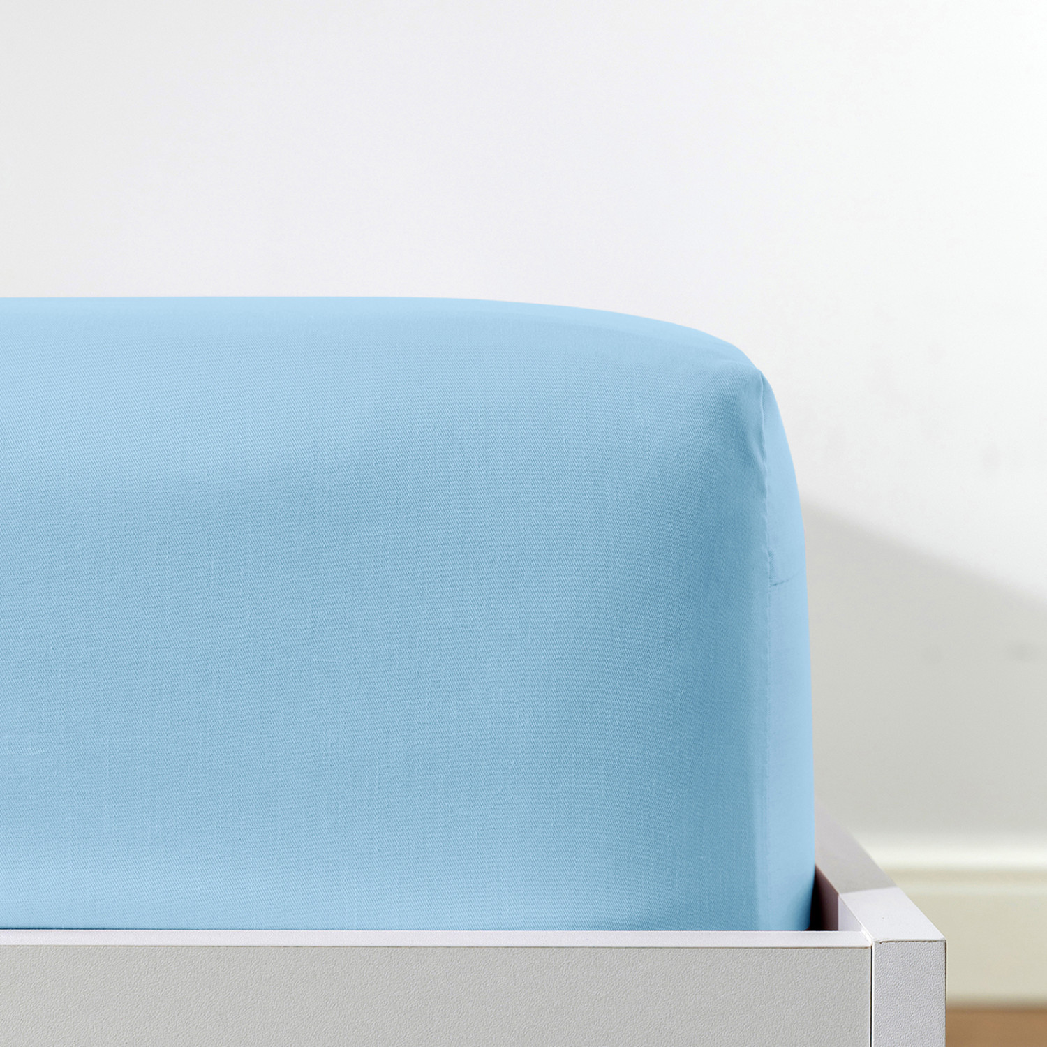 Простыня на резинке Cloudless blue - фото № 2