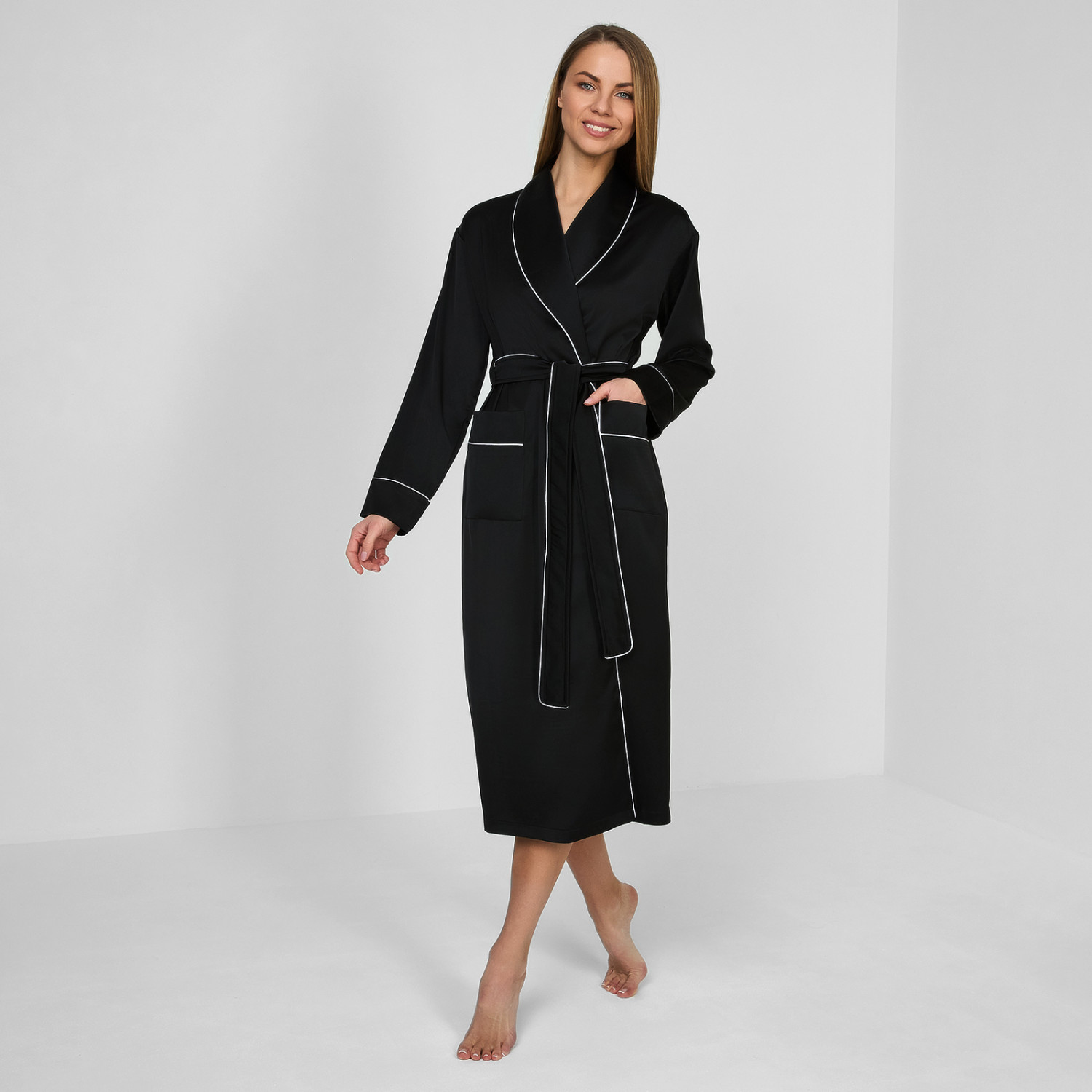 Халат Black - фото № 2