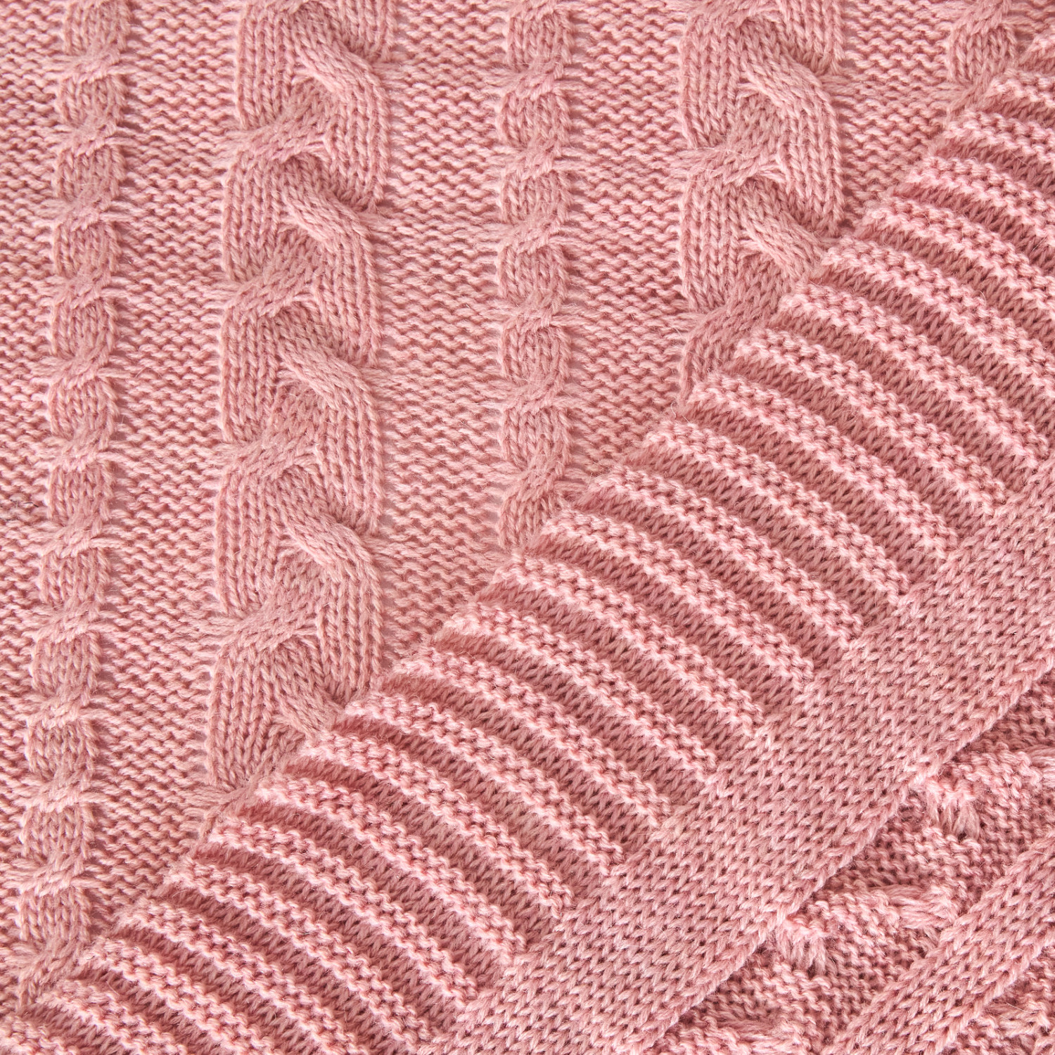 Плед Novallas, розовый - фото № 4