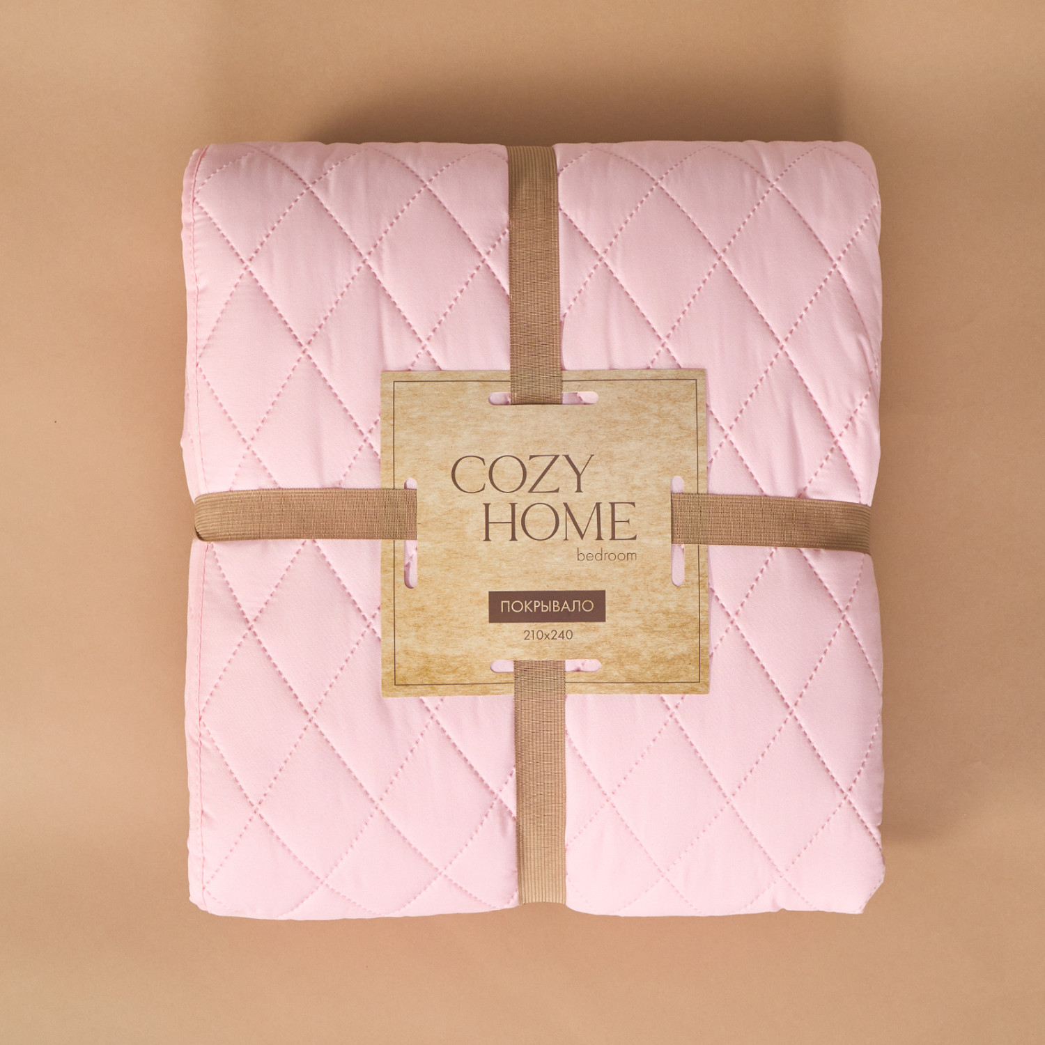 Покрывало Intreccio, розовое - фото № 5