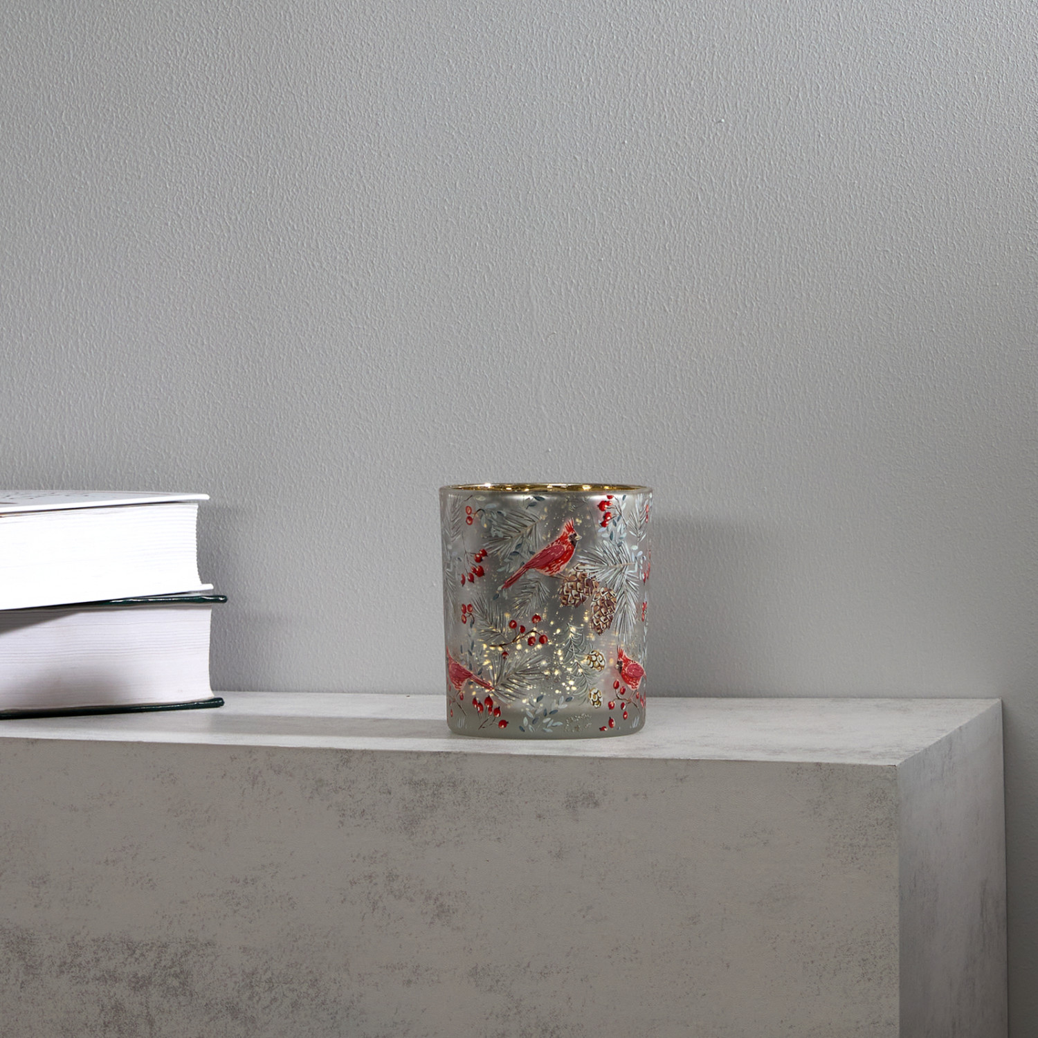 Подсвечник Красный кардинал/Cardinale Rosso