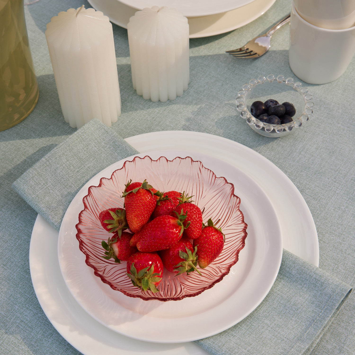 Свеча Fuoco, белая - фото № 11