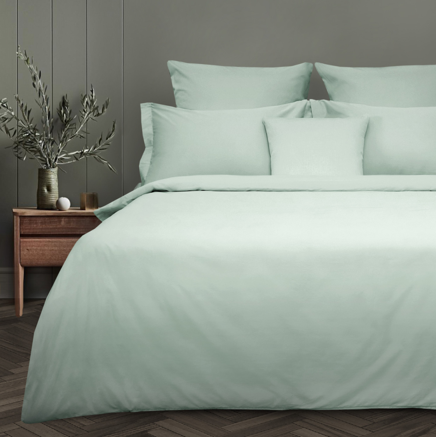 Постельное белье Pastel green - фото № 2