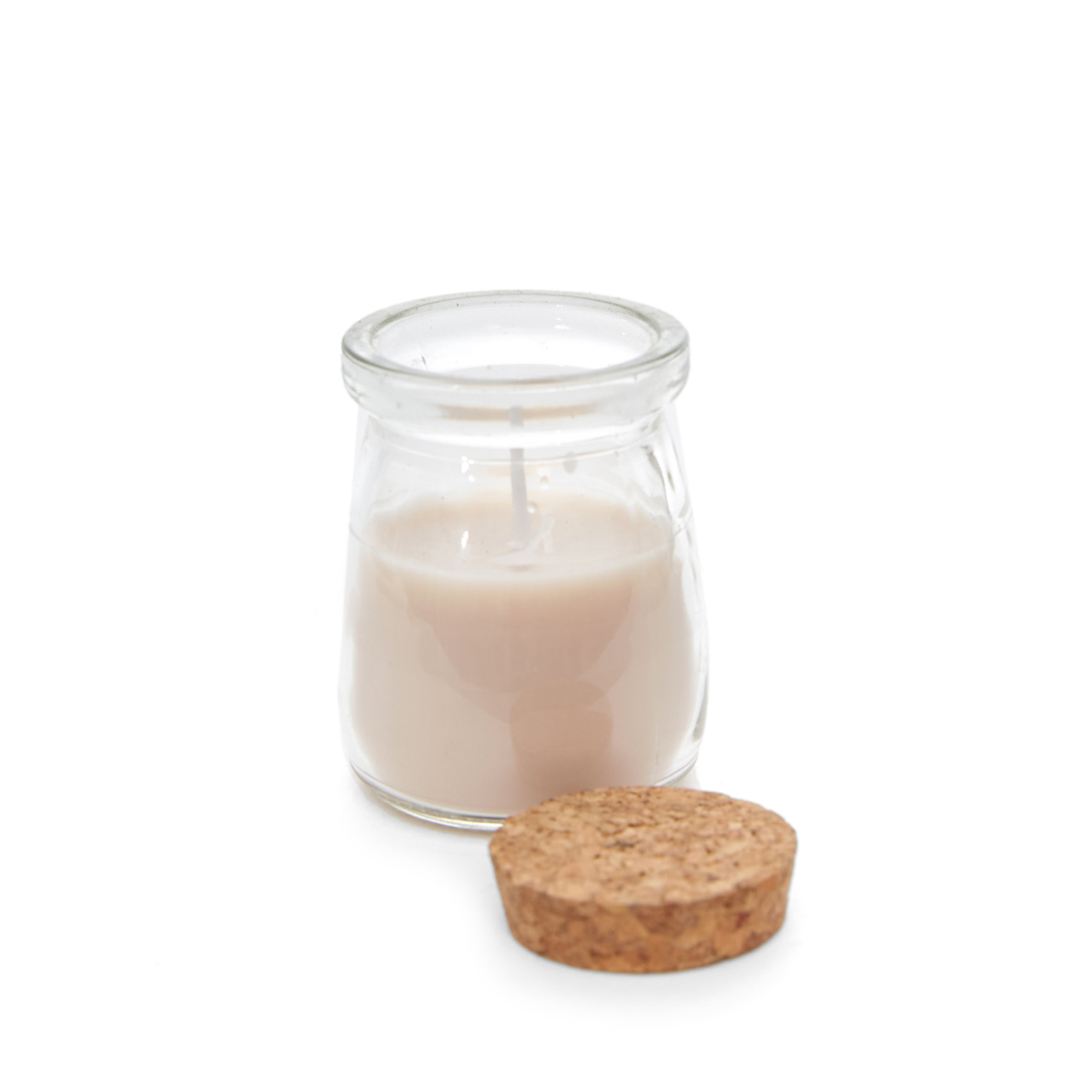 Свеча Lazio, бежевая - фото № 2