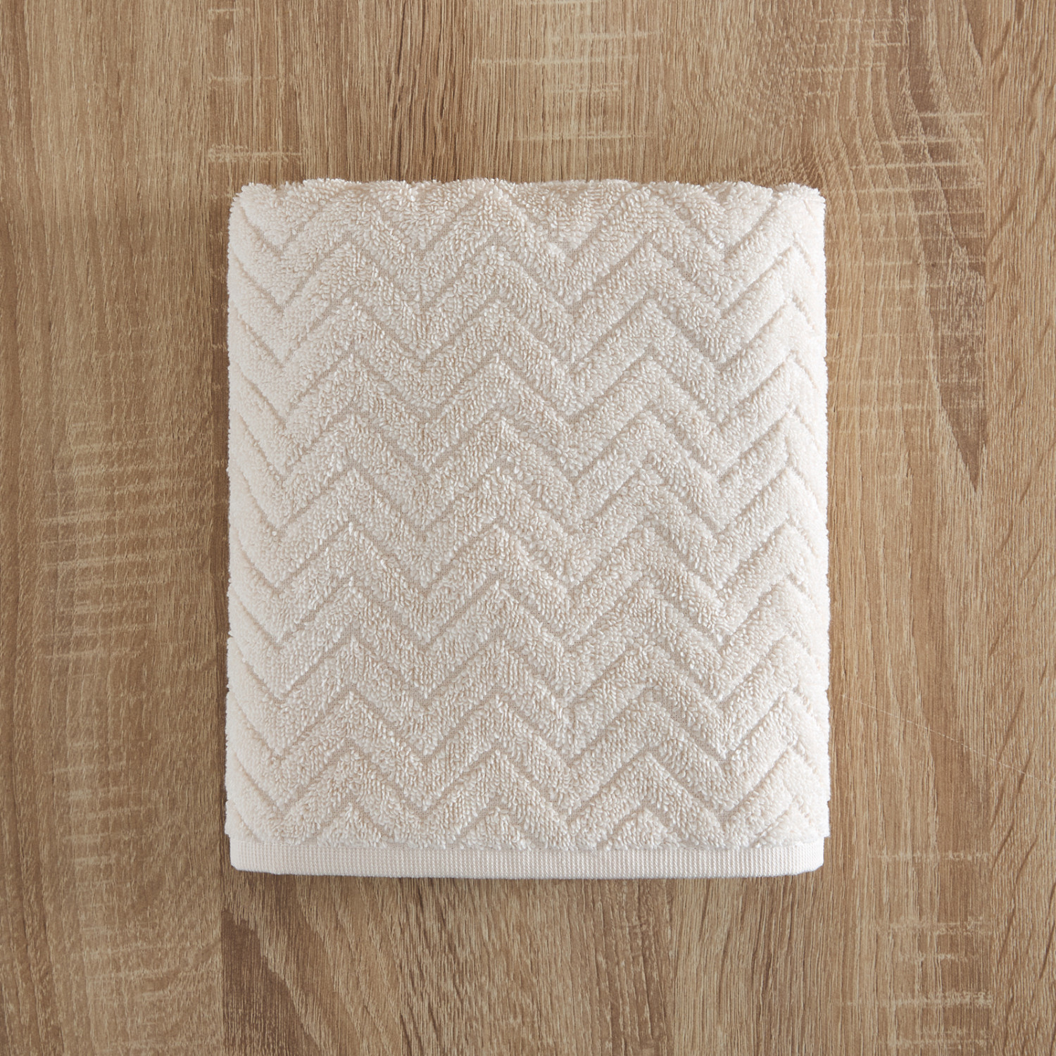 Полотенце махровое Zigzag, крем-брюле - фото № 5