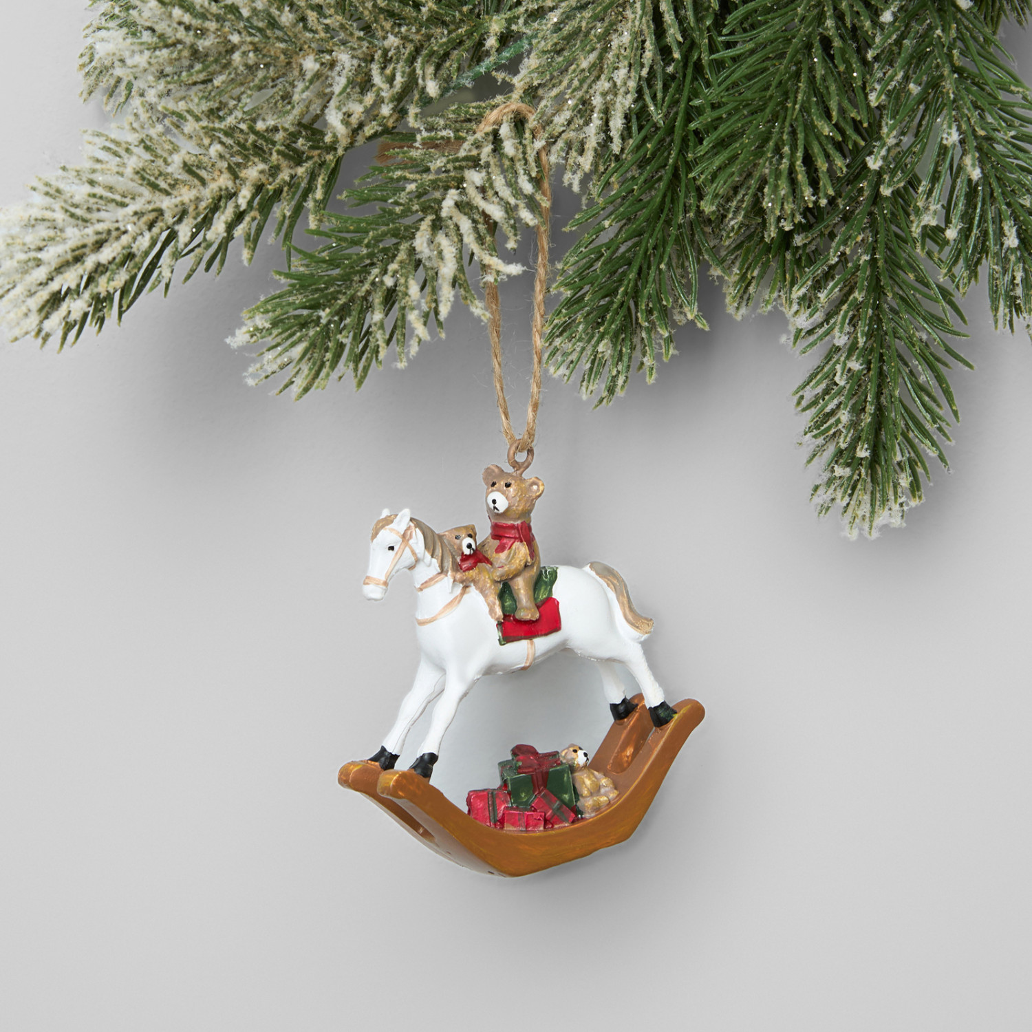 Елочная игрушка Качели/Altalena