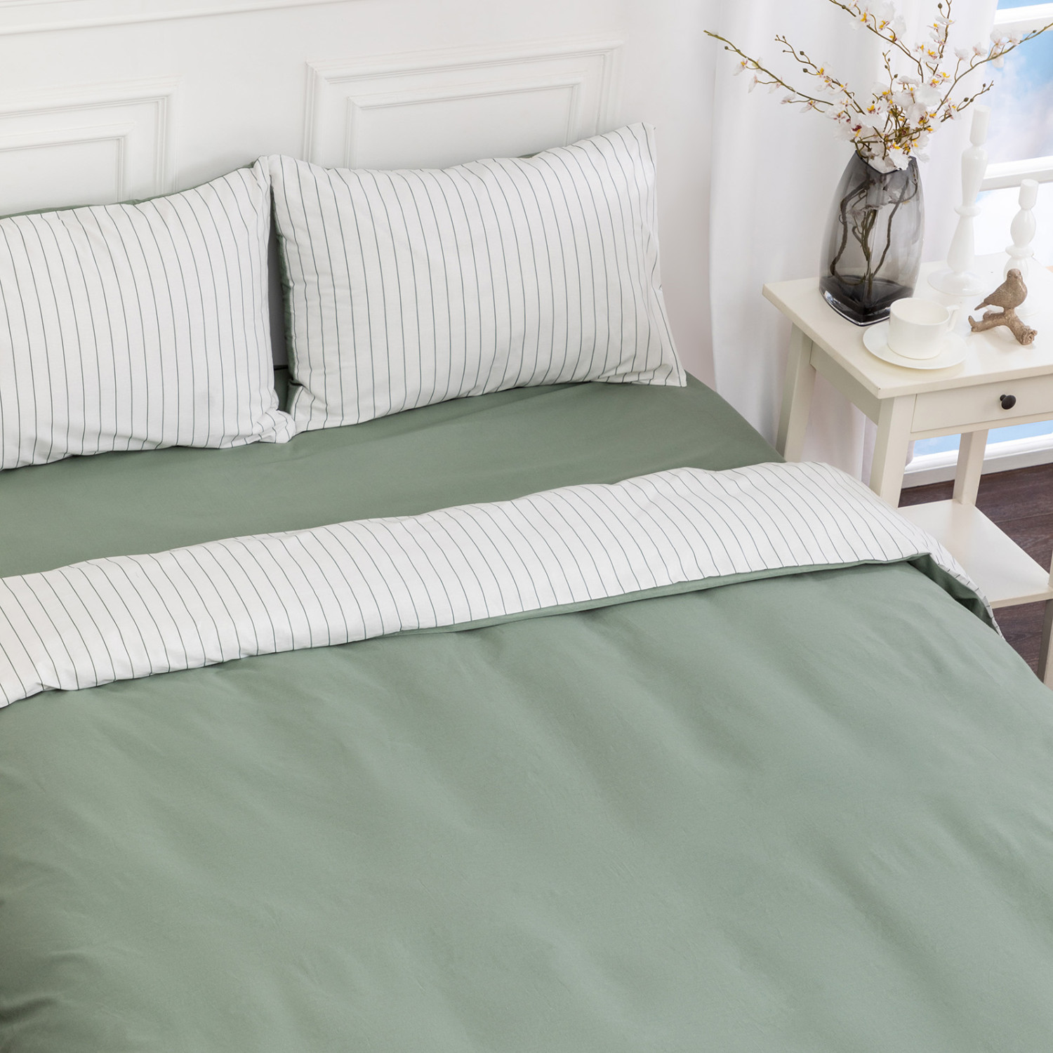Постельное белье Jade stripe - фото № 9