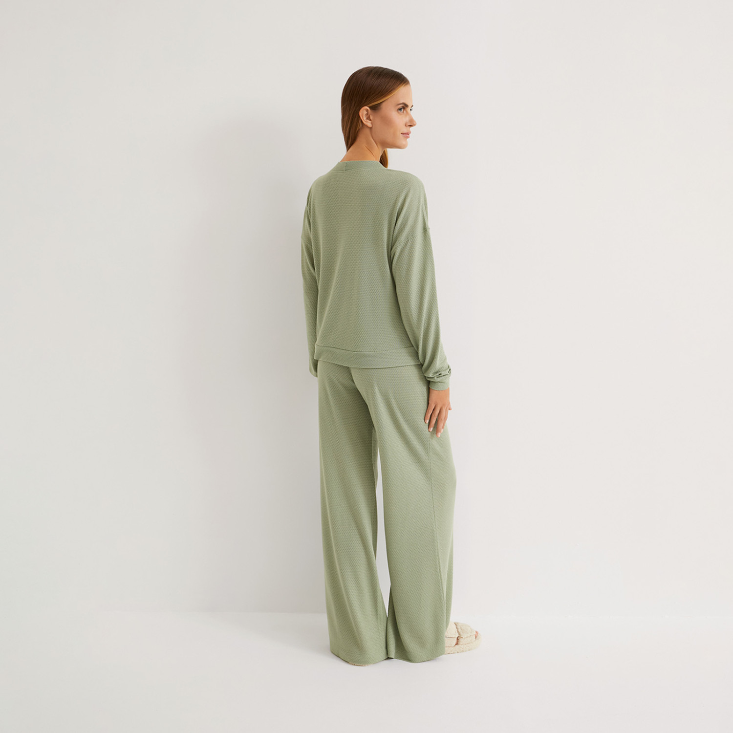 Джемпер Charme, зеленый - фото № 9