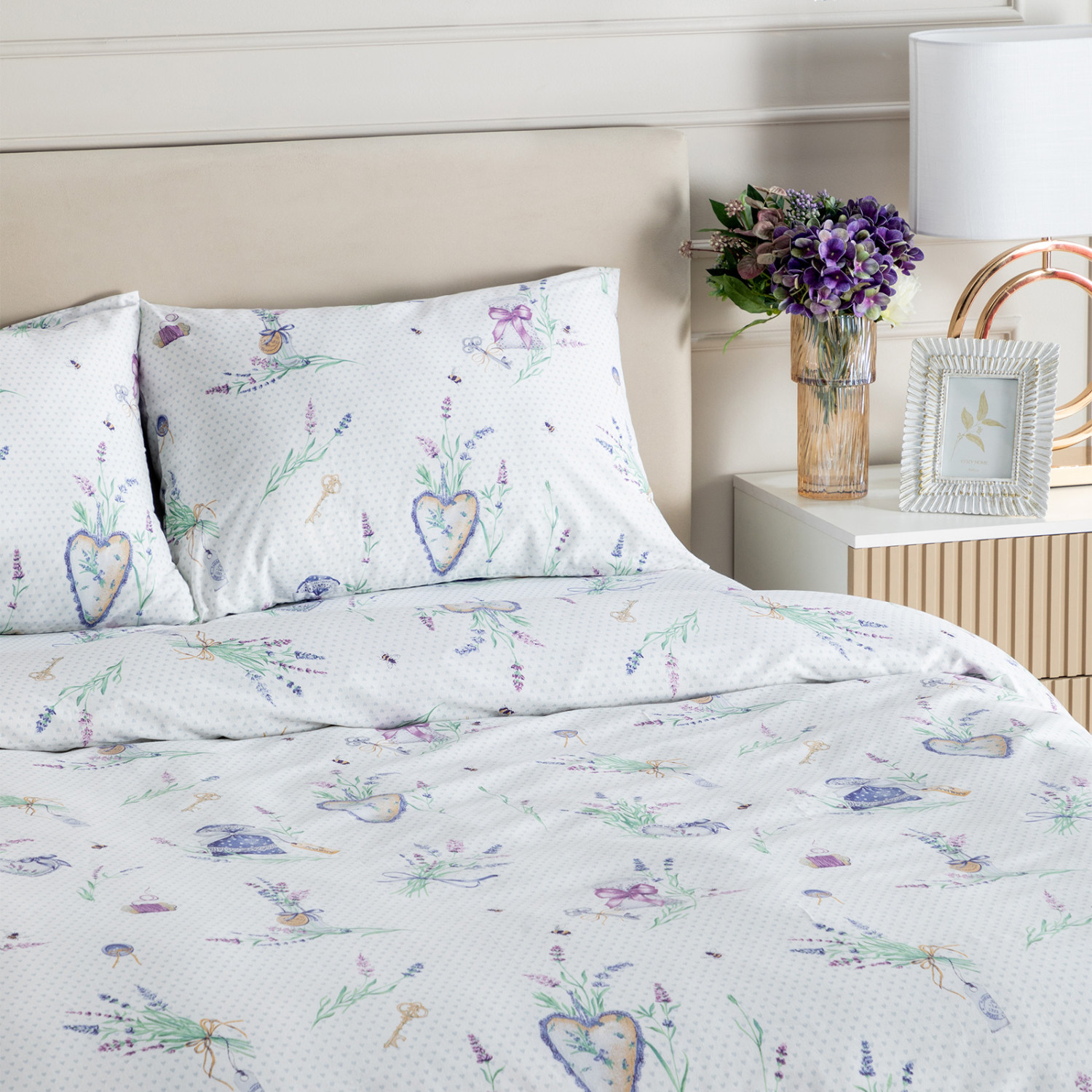 Постельное белье Летняя лаванда/Lavanda estiva - фото № 4