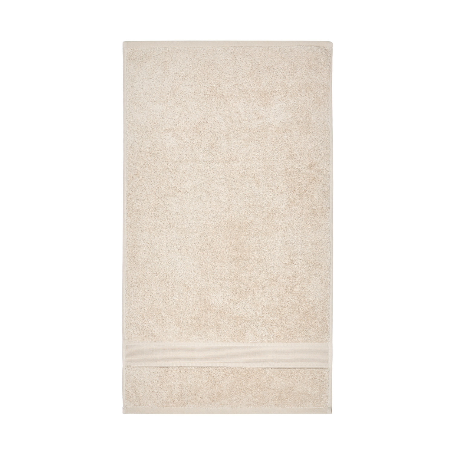 Полотенце махровое Classico, бежевое - фото № 8