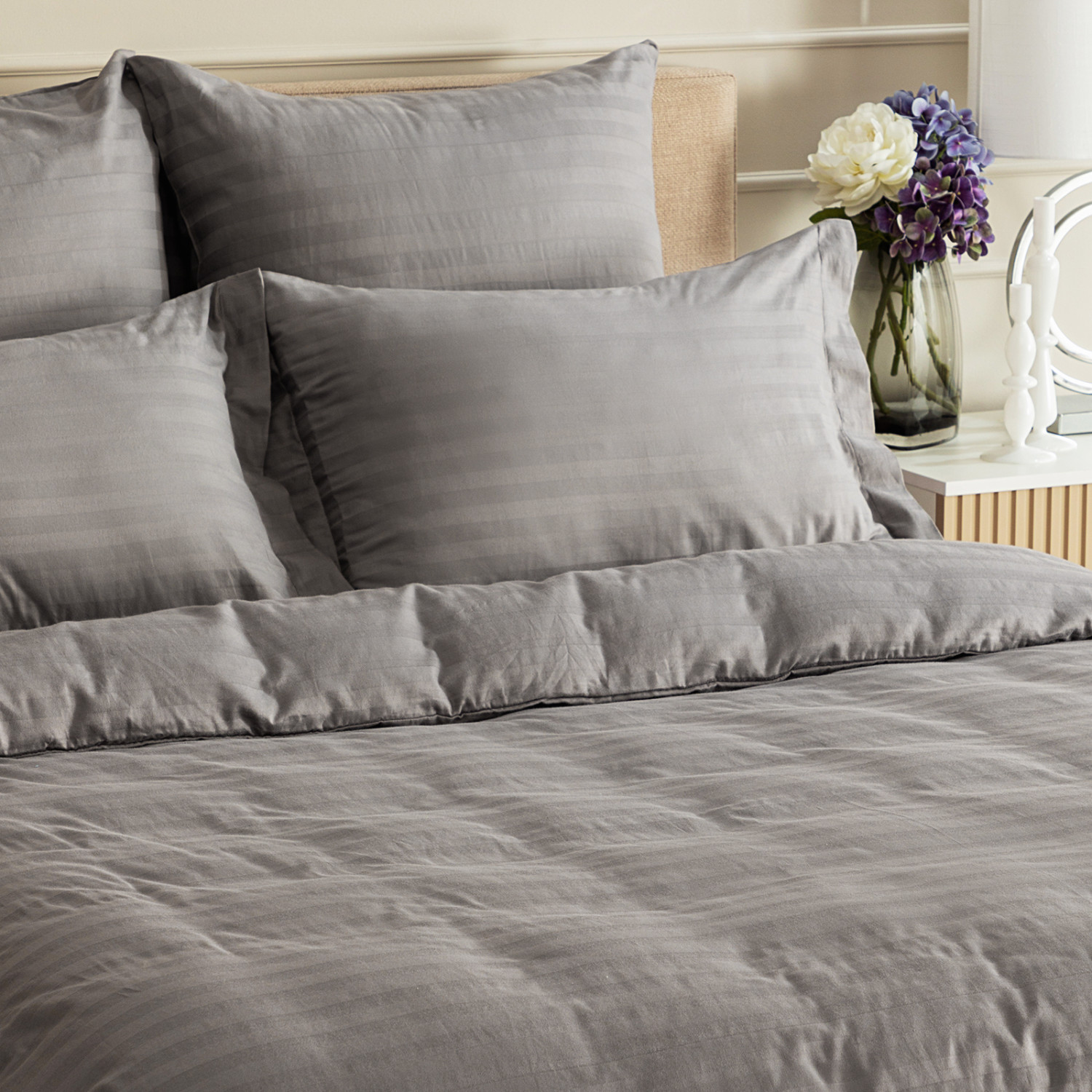 Постельное белье Графит/Graphite - фото № 4