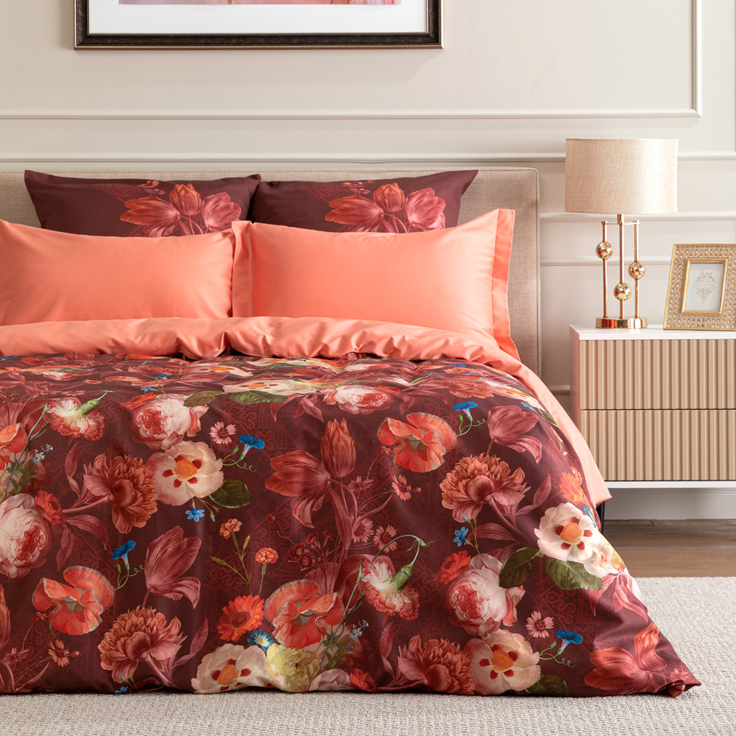 Постельное белье Rosa selvatica (на резинке)