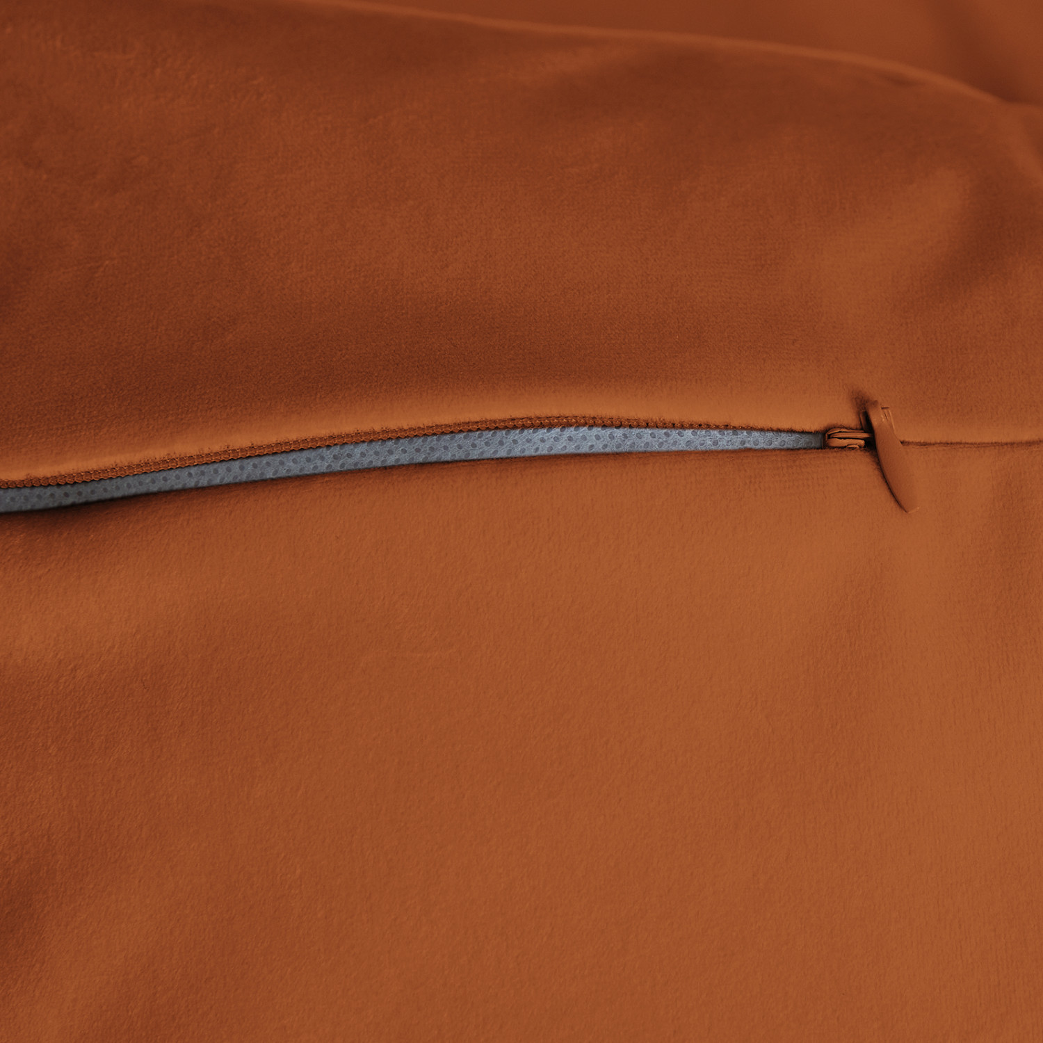 Подушка декоративная Vellut, морковная - фото № 3