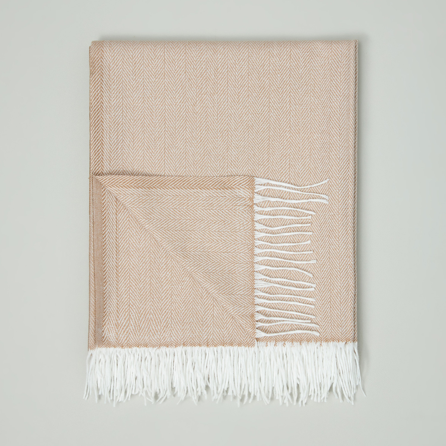 Плед Rossi, бежевый - фото № 2