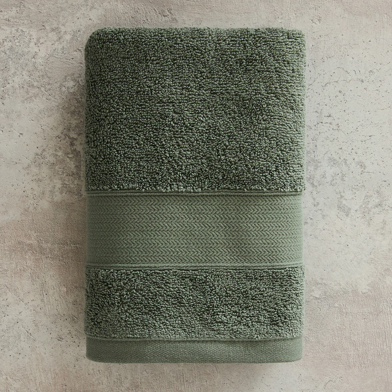 Полотенце махровое Лорд/Lordy, зеленое