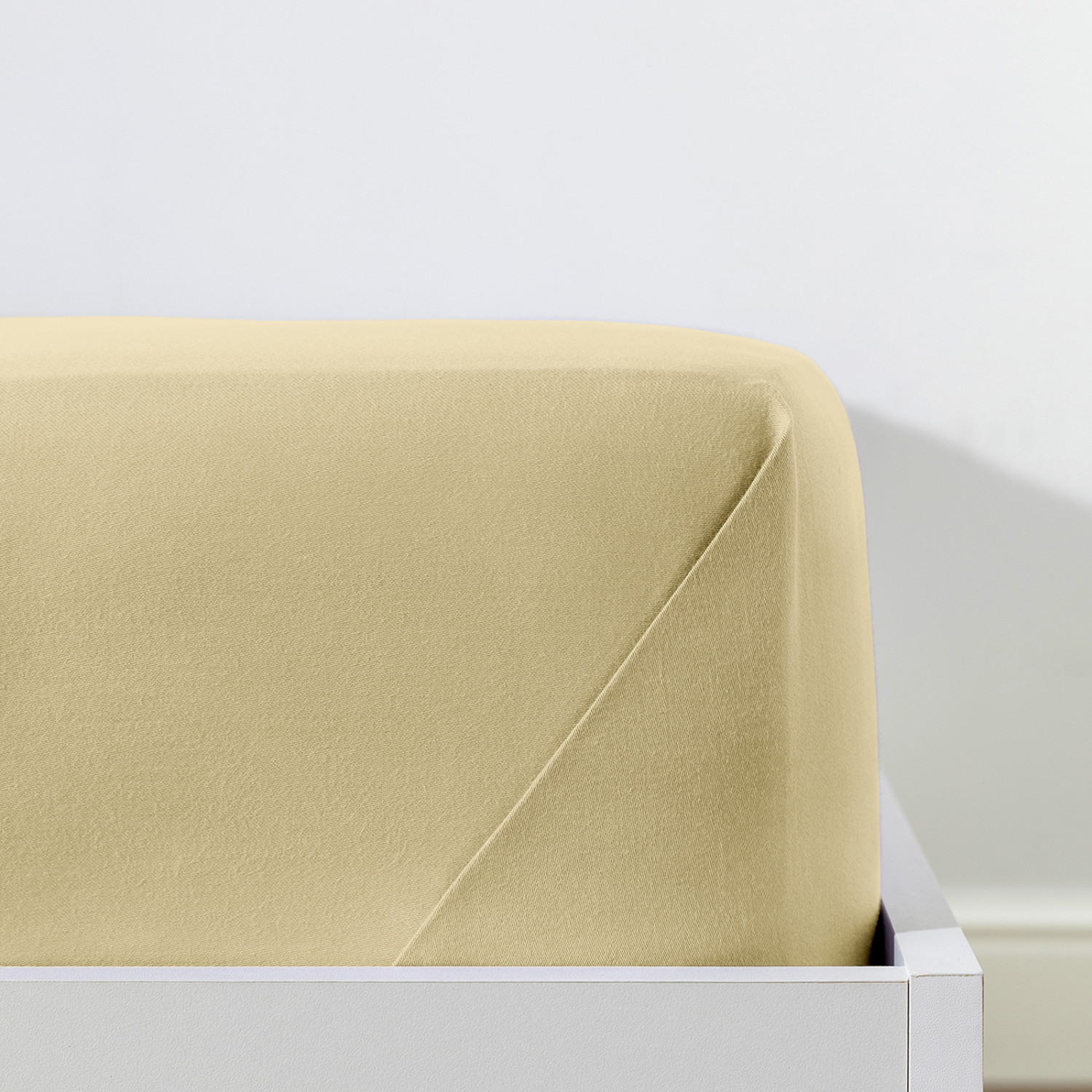 Простыня Экрю сатин 40968 - фото № 2